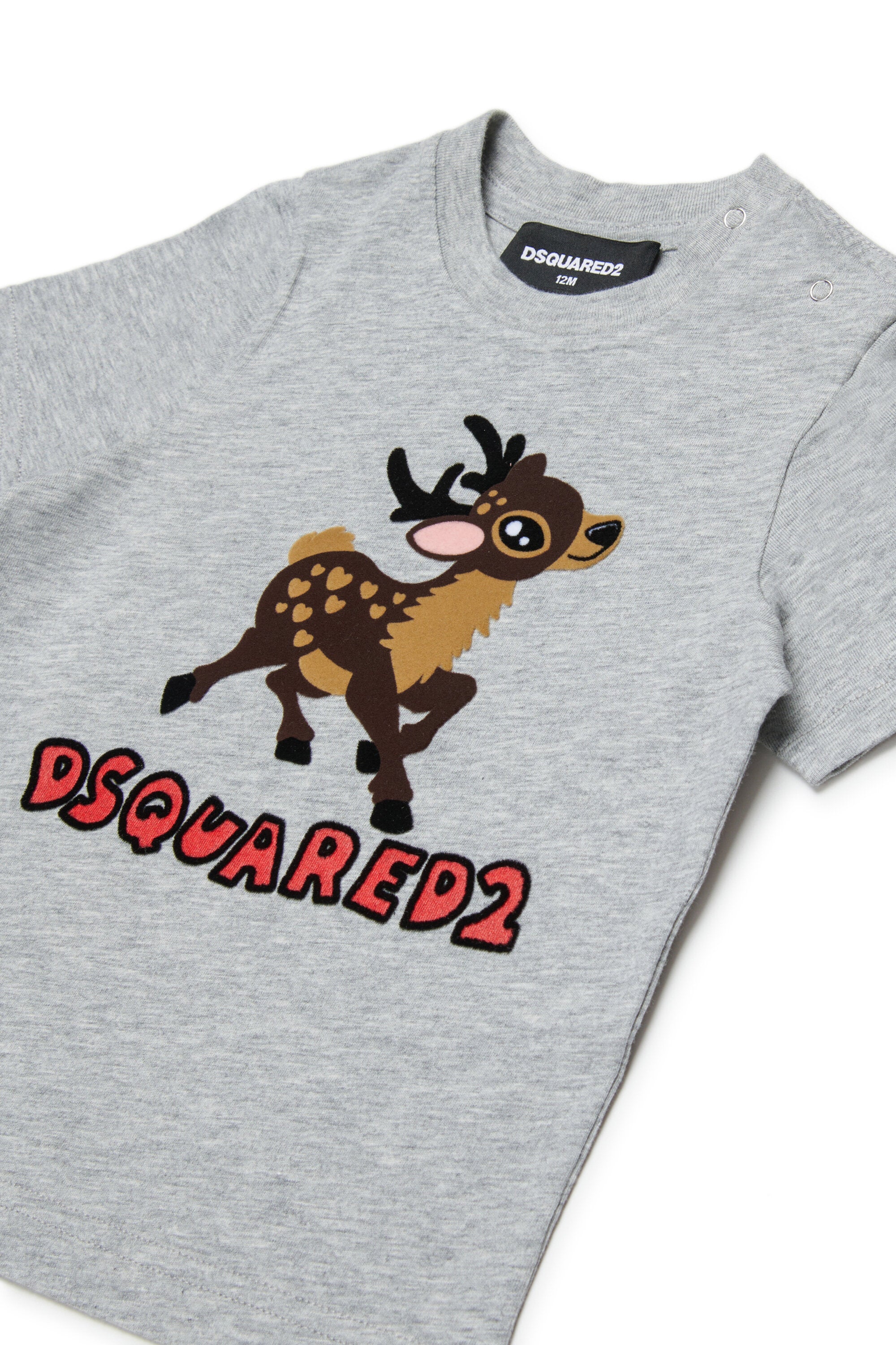 フォーン柄メランジ・ジャージーTシャツ