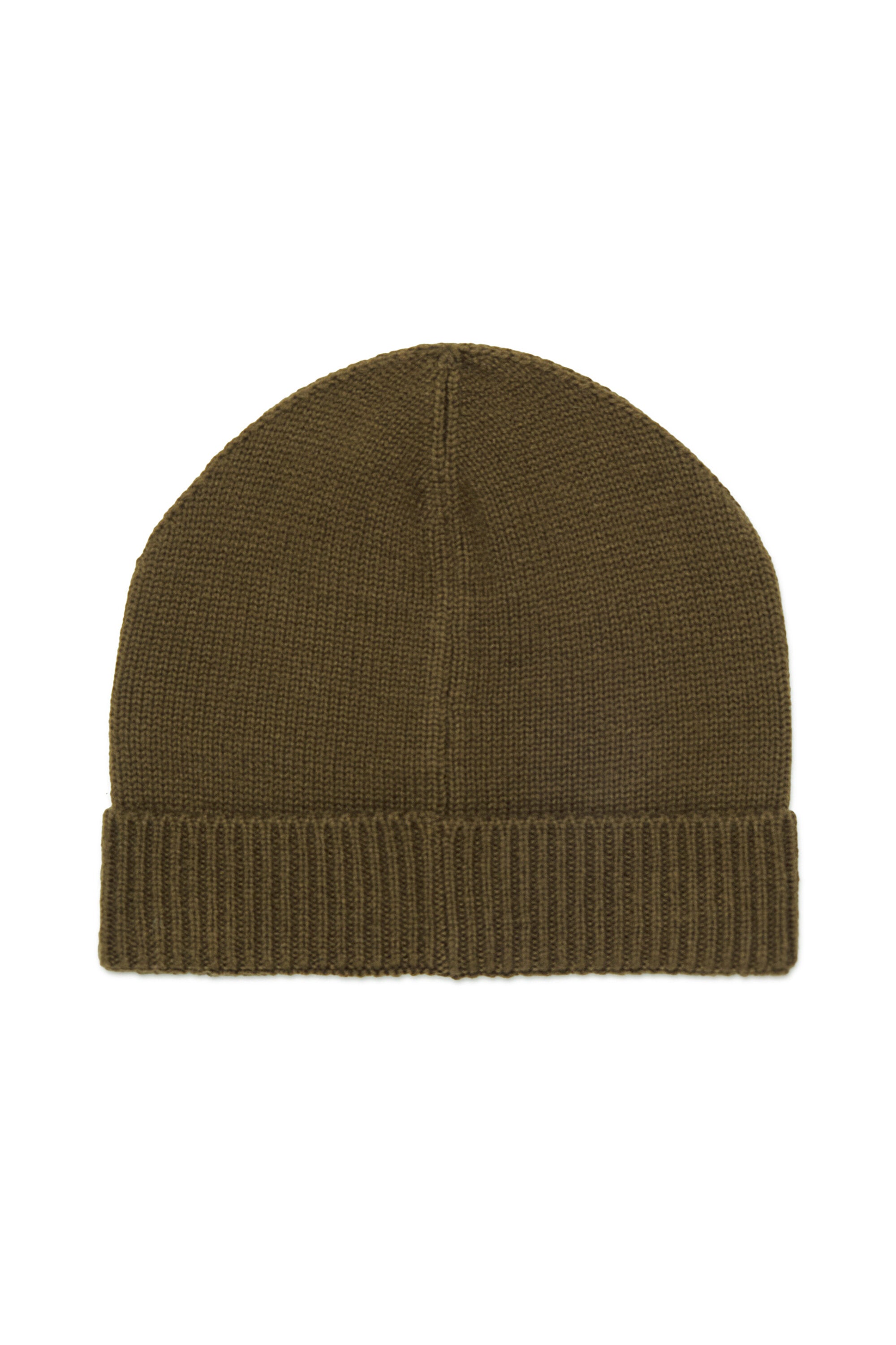 Wool-blend beanie with DSQ2 logo