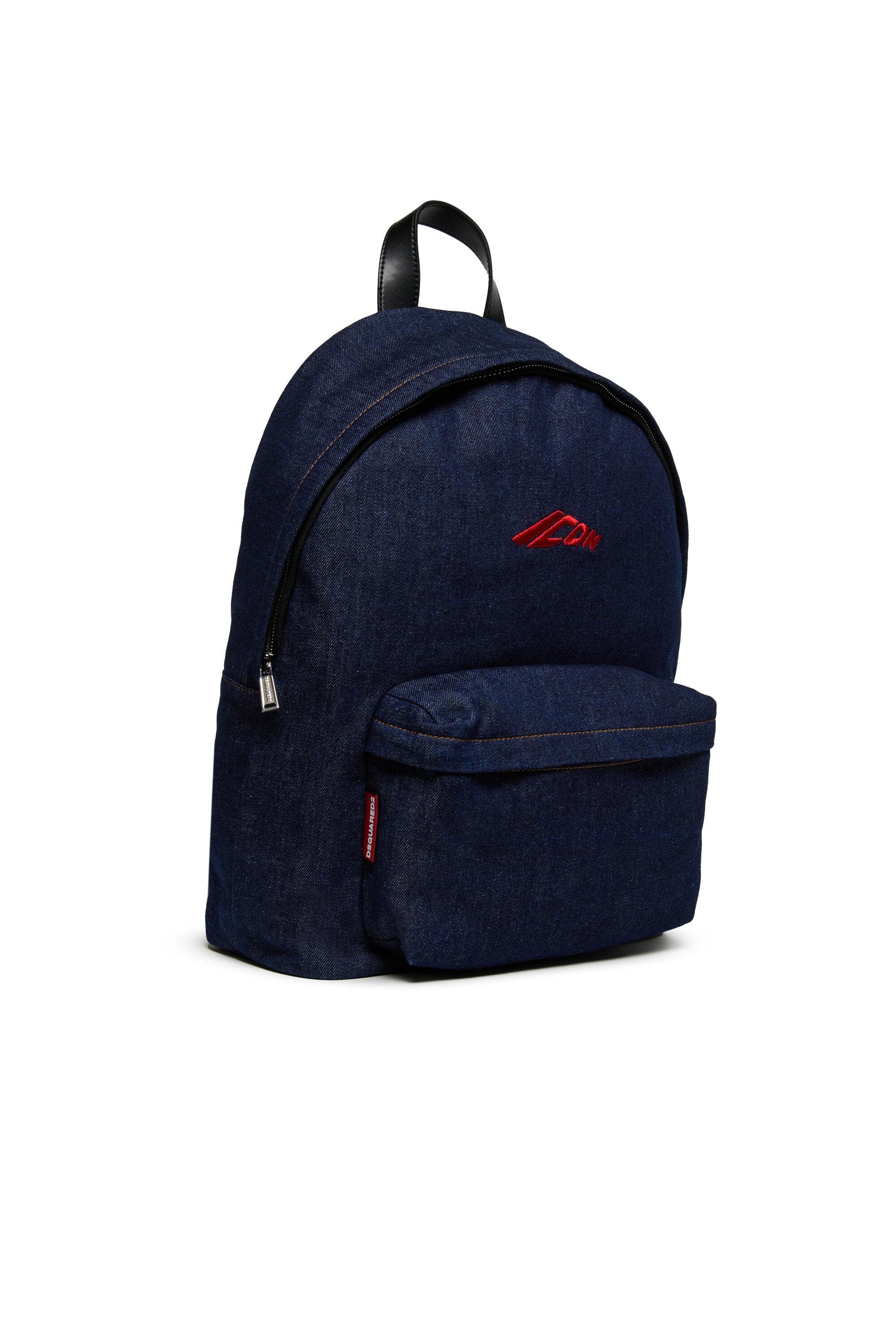 Denim backpack with ICON logo