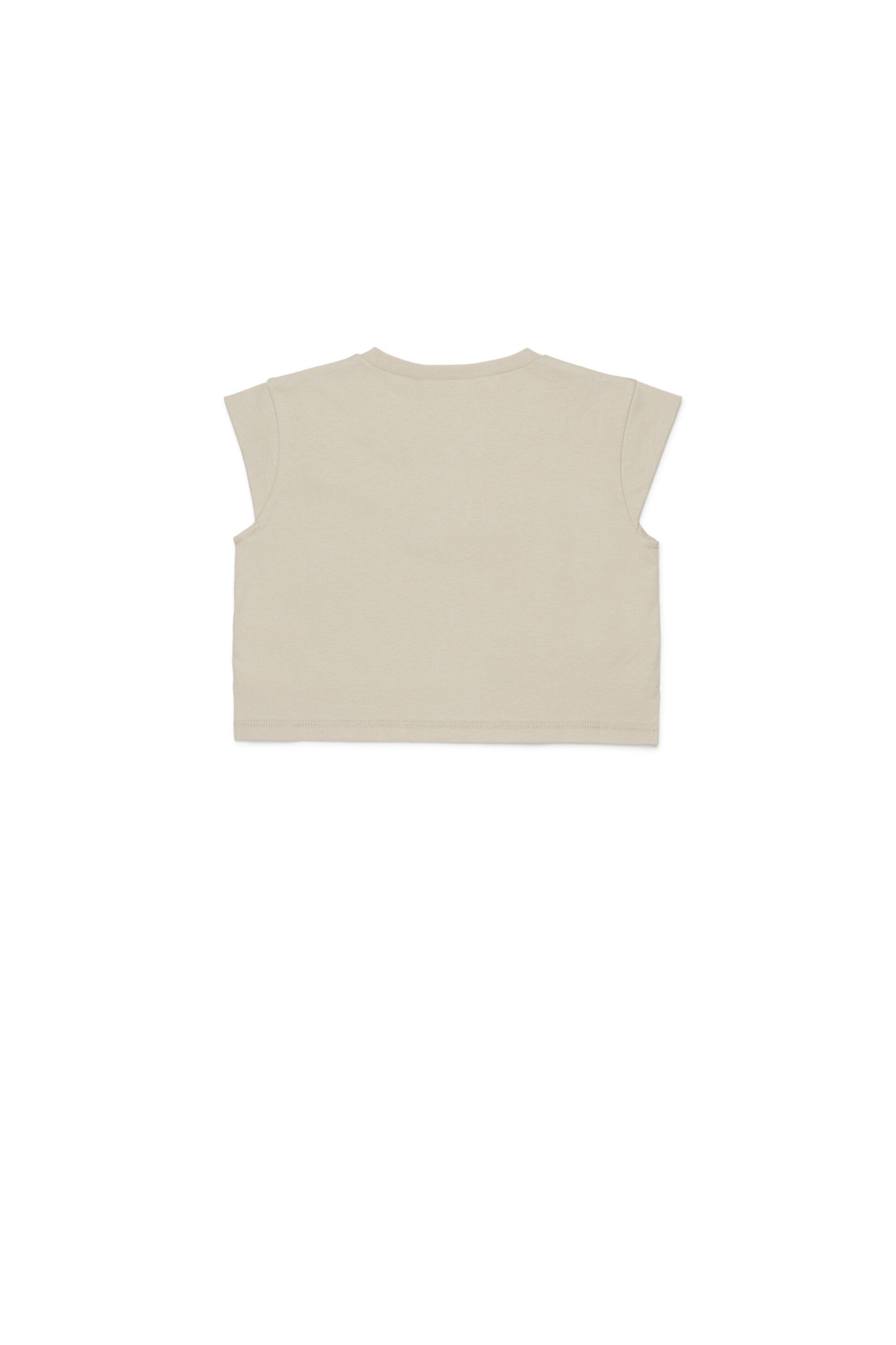 ロゴ入りノースリーブTシャツ