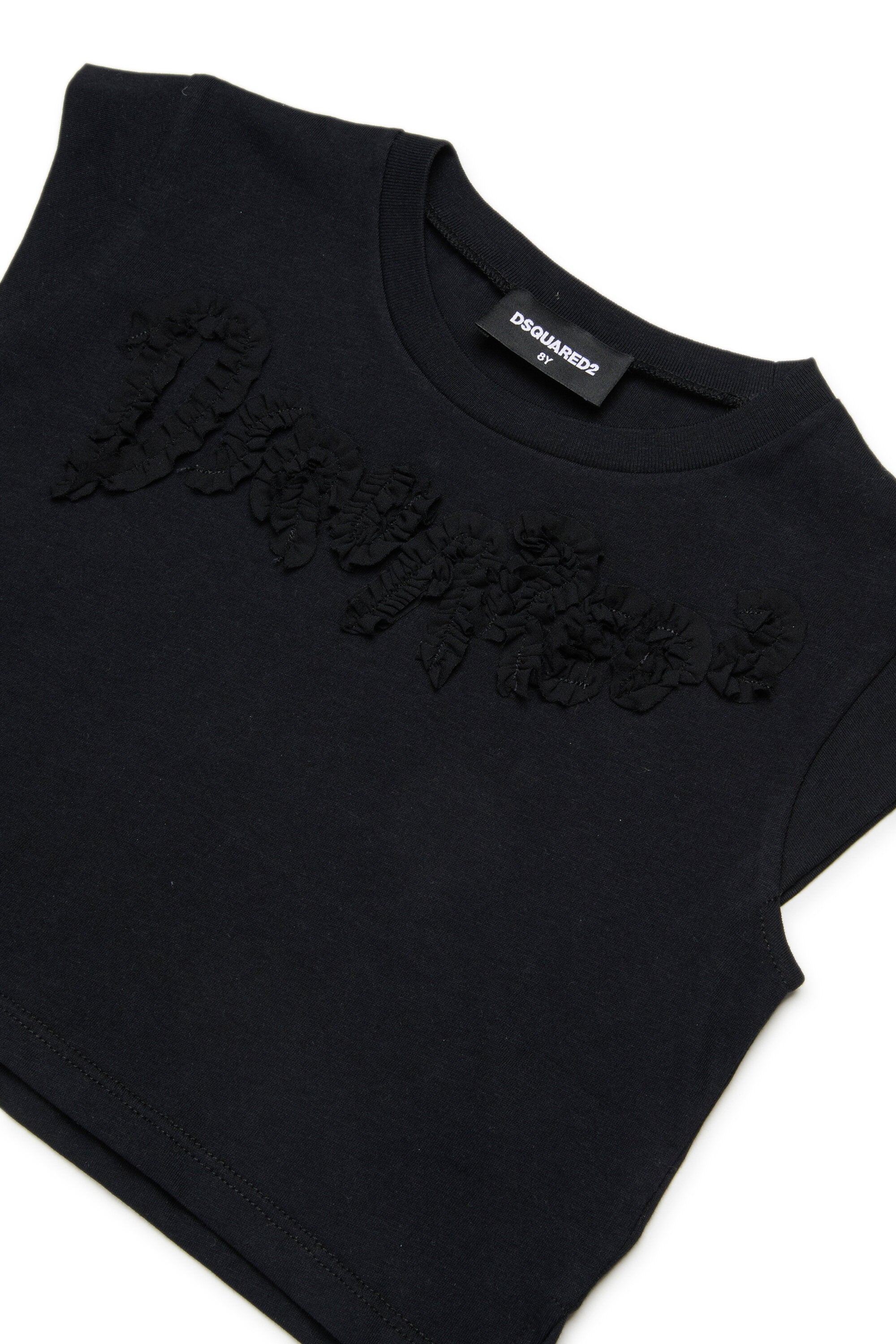 Sleeveless t-shirt with logo