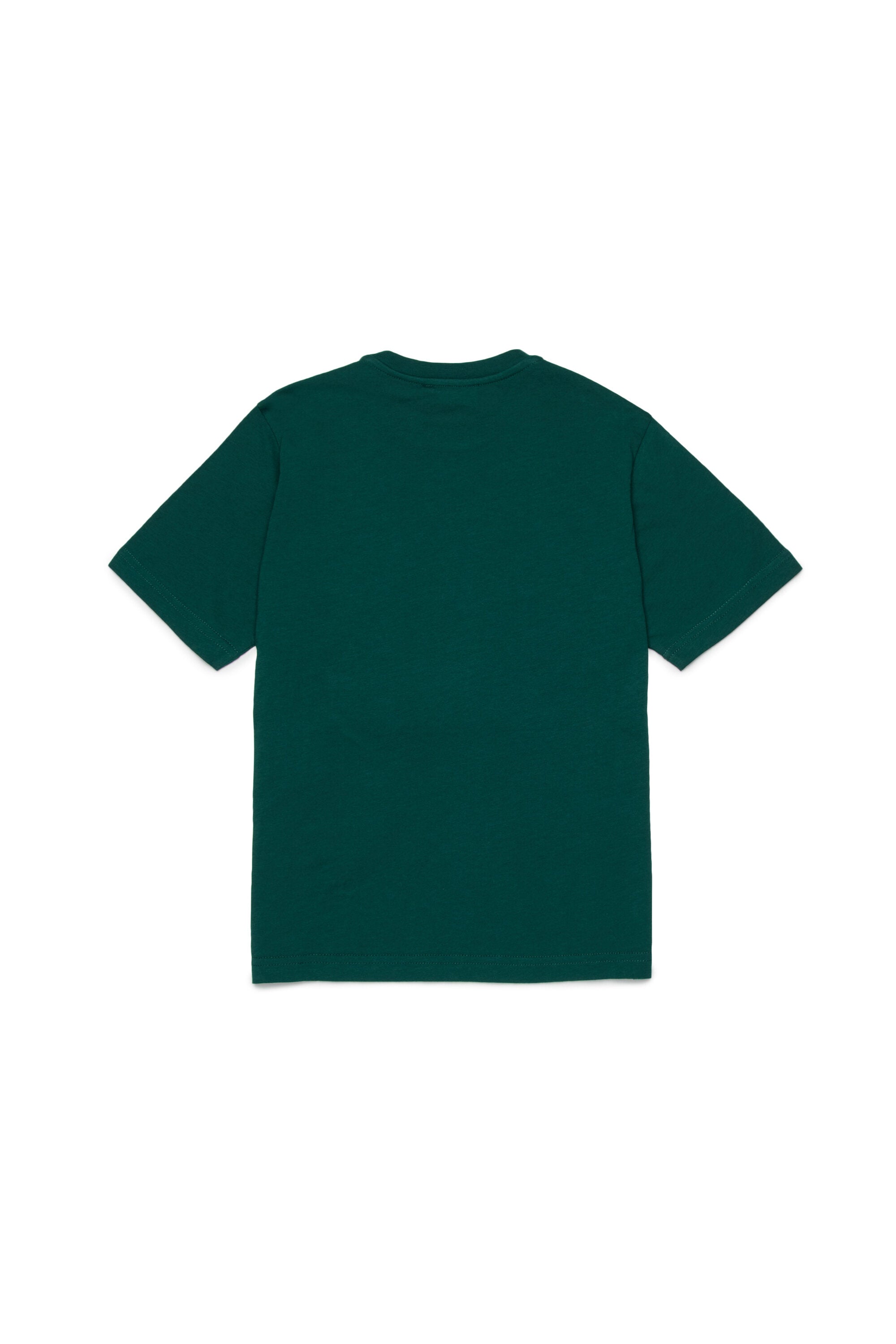 ロゴとパッチ付きTシャツ