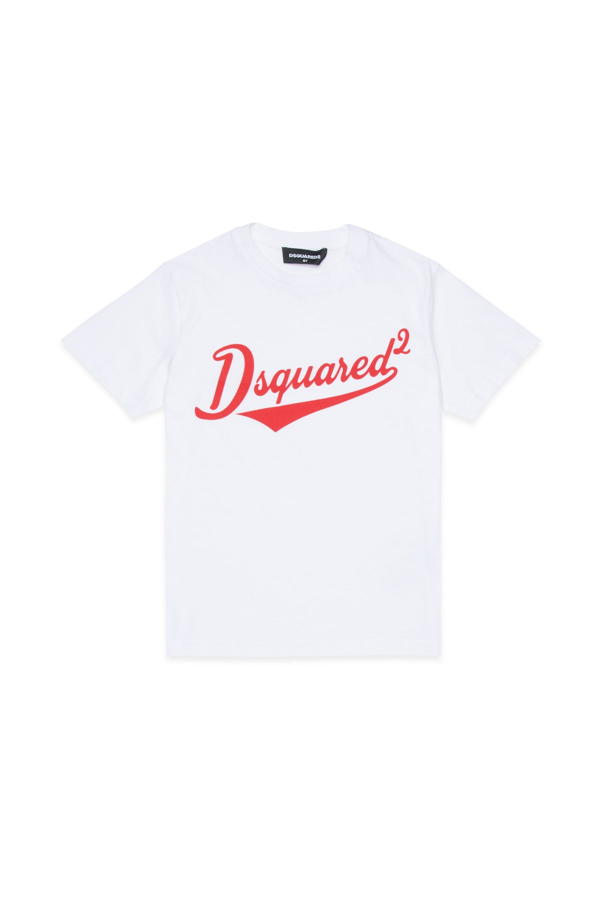 ロゴプリント入りクルーネックTシャツ