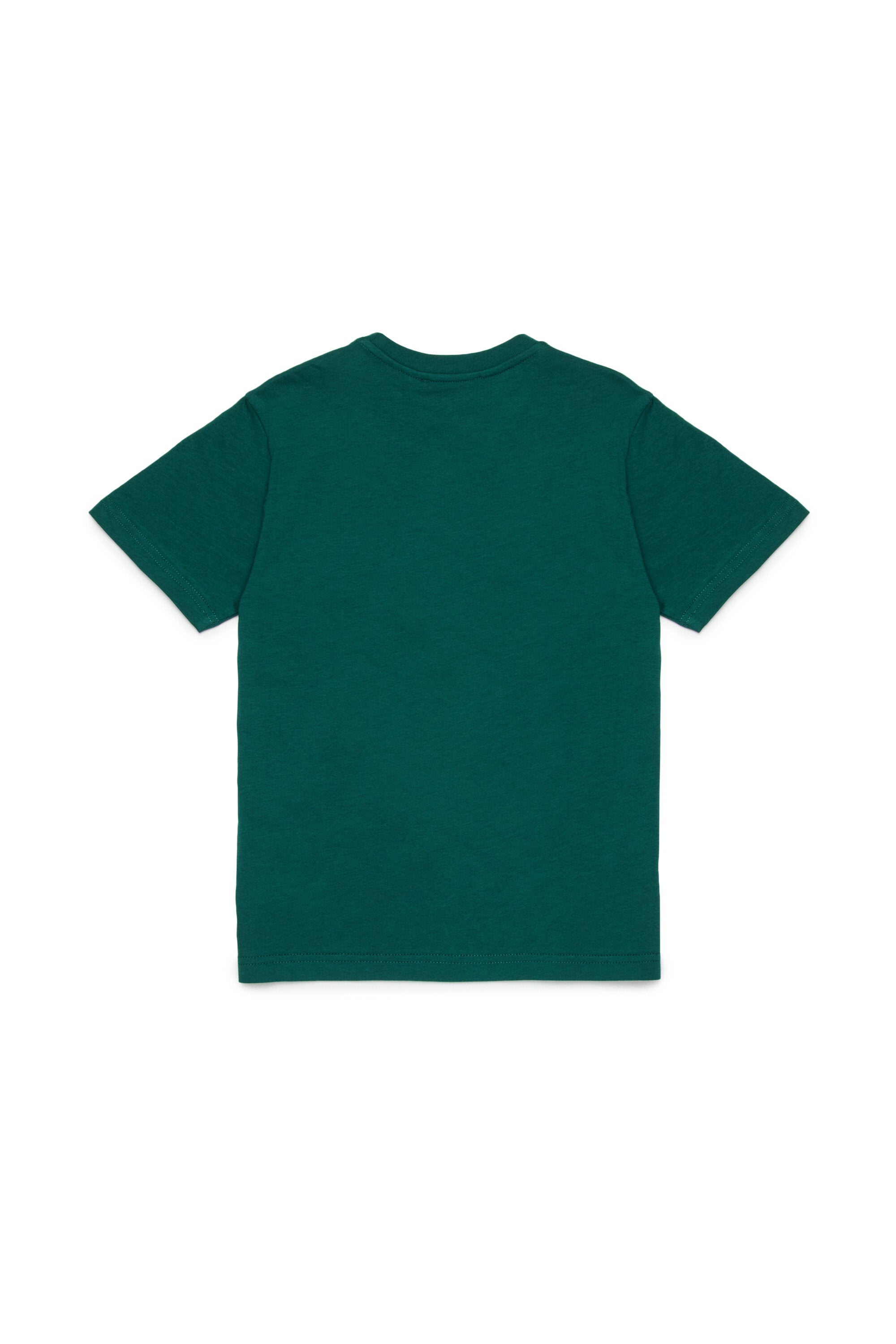 Crew-neck T-shirt with printed logo