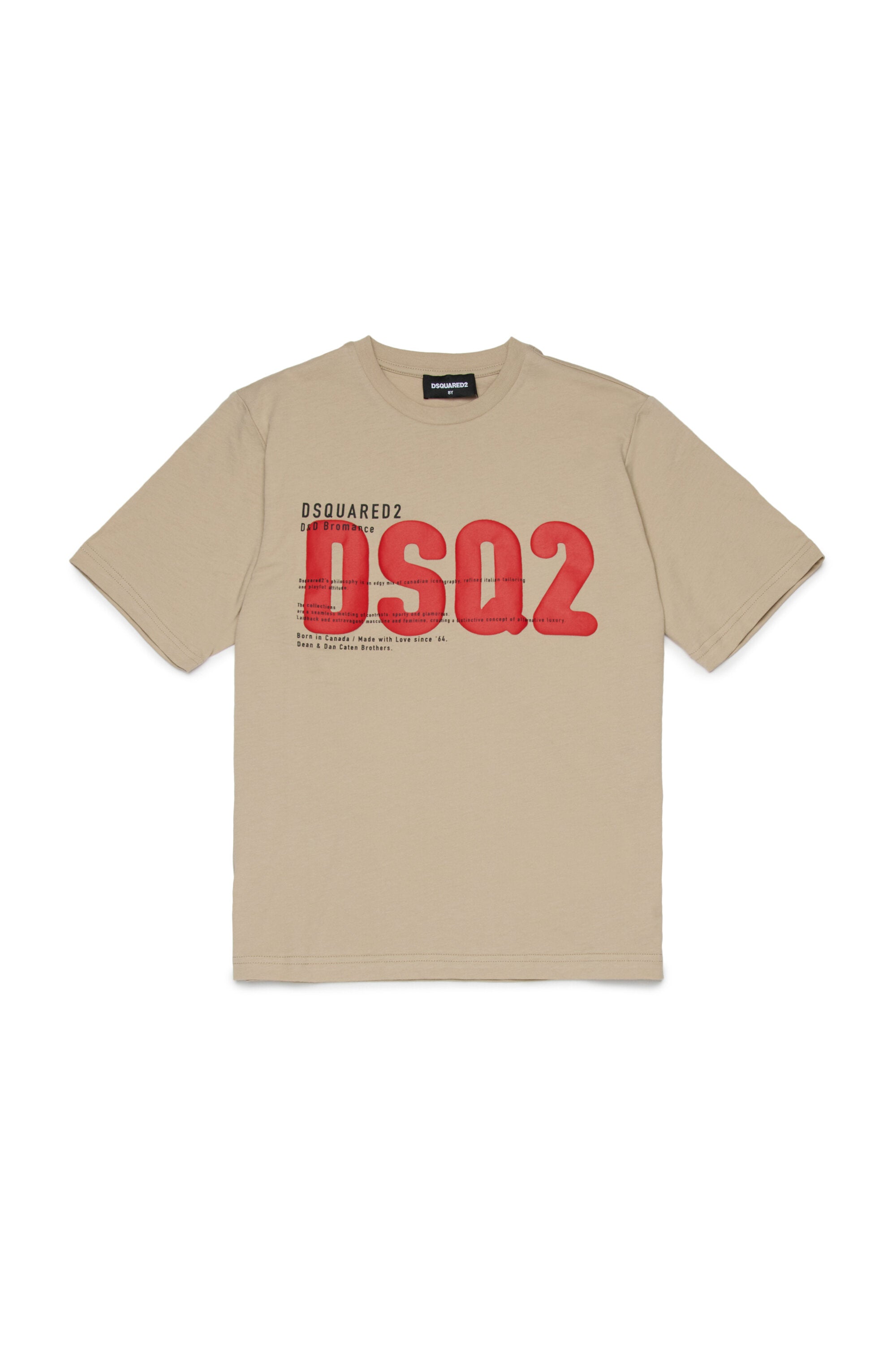 DSQ2ロゴプリントTシャツ
