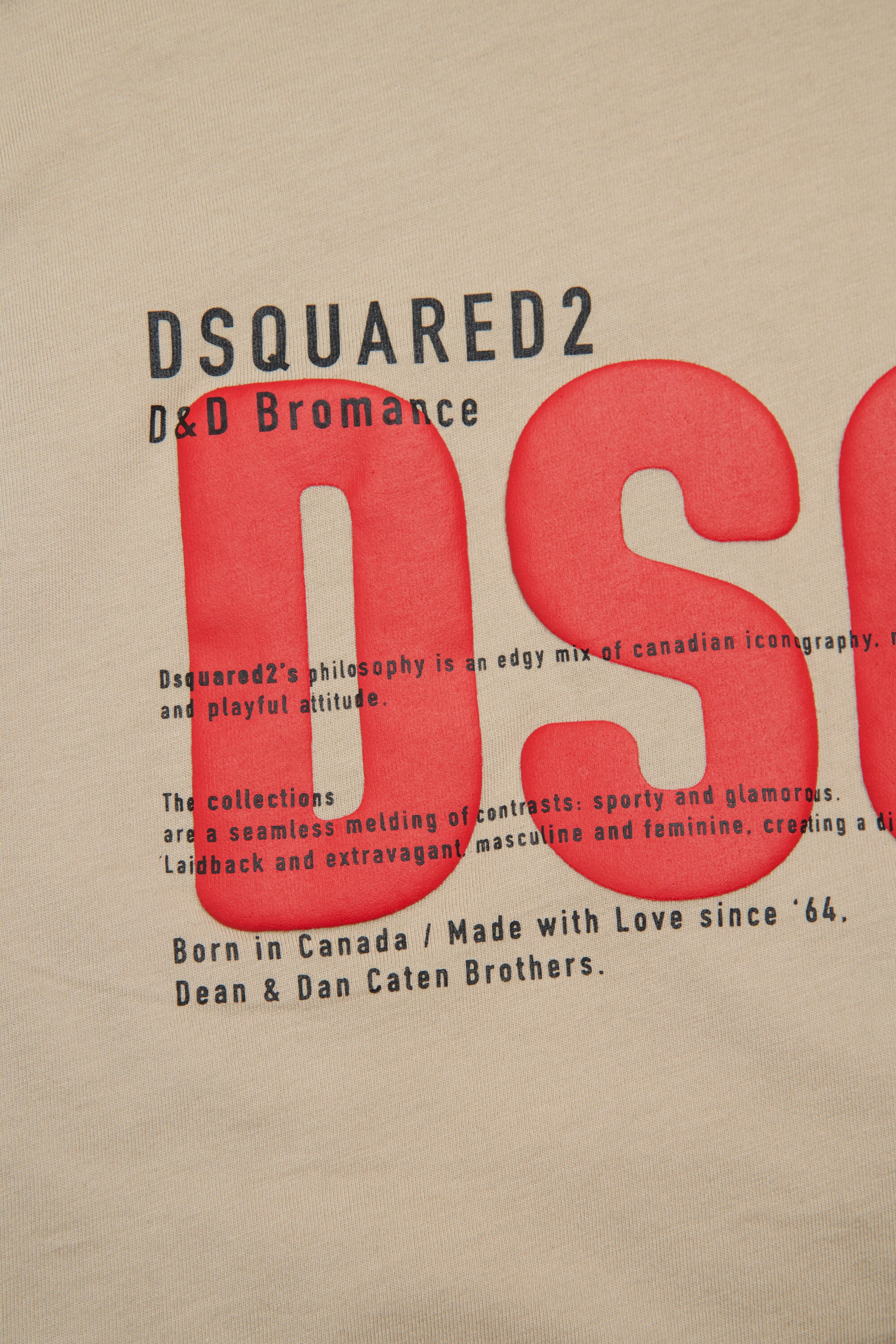 DSQ2ロゴプリントTシャツ