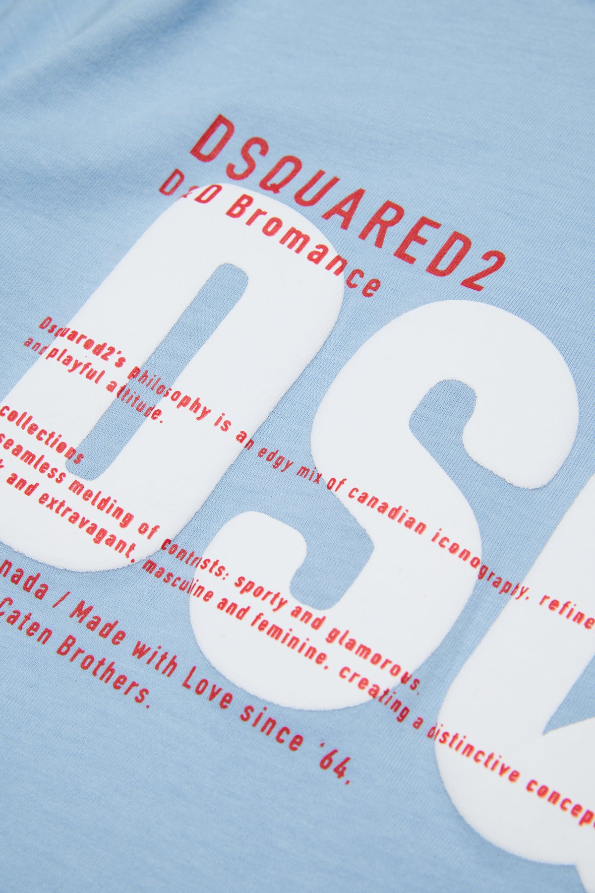 DSQ2ロゴプリントTシャツ