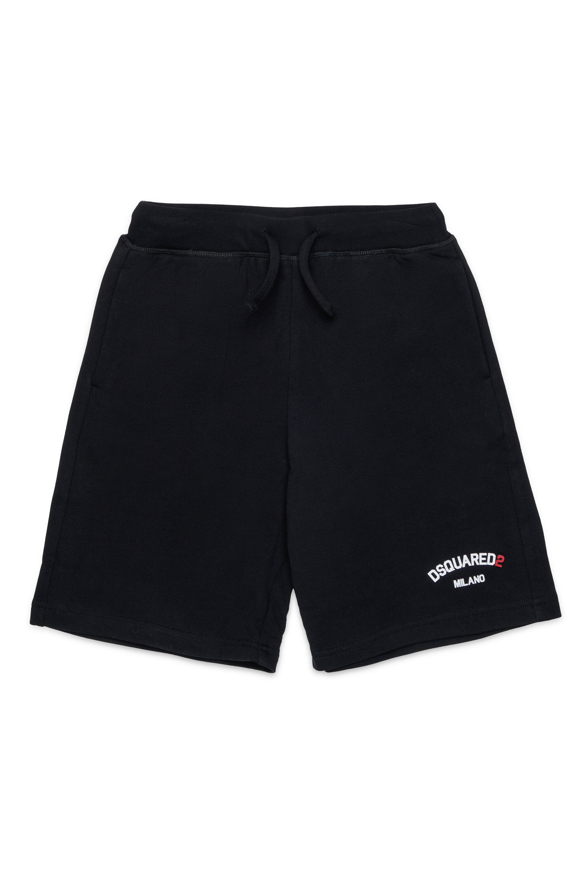 Sweatshirt shorts with logo
