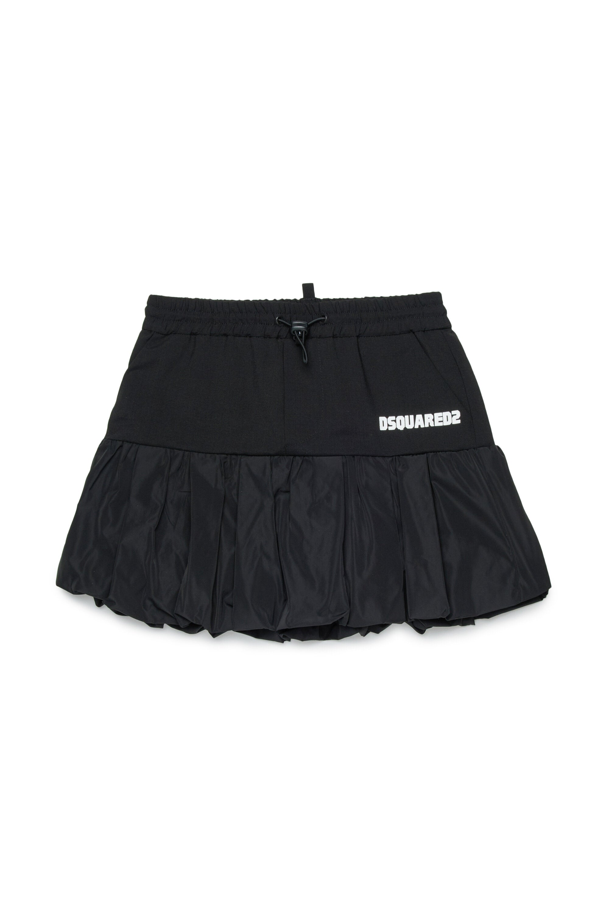ロゴ入りミニスカート
