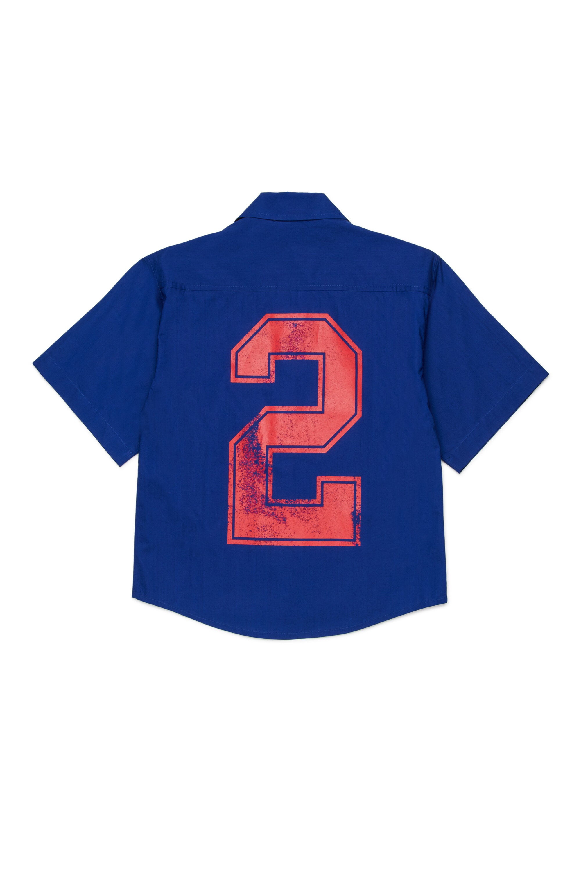 ロゴ付き半袖シャツ