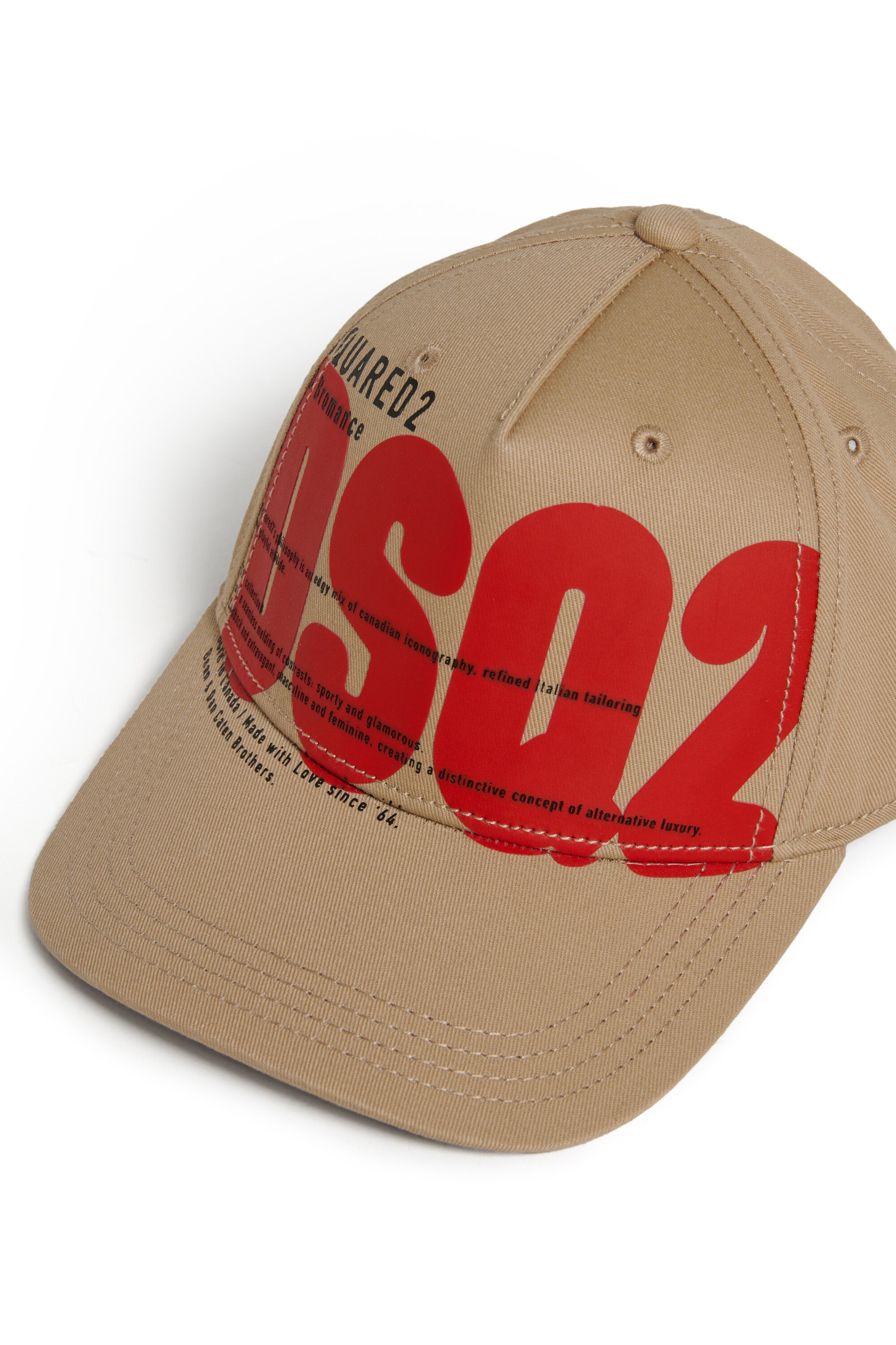 DSQ2ロゴ入りベースボールキャップ
