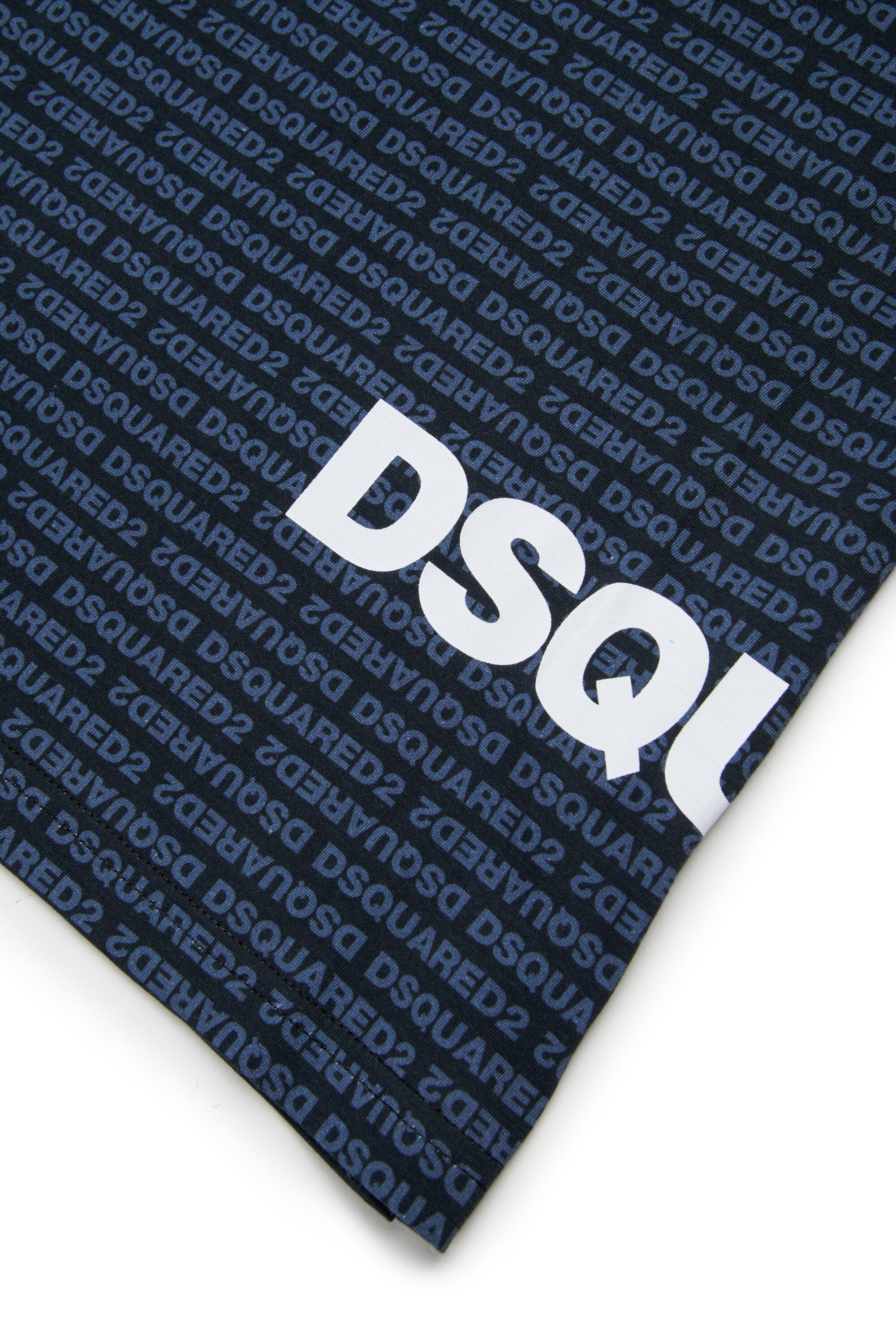 T-shirt with allover logo