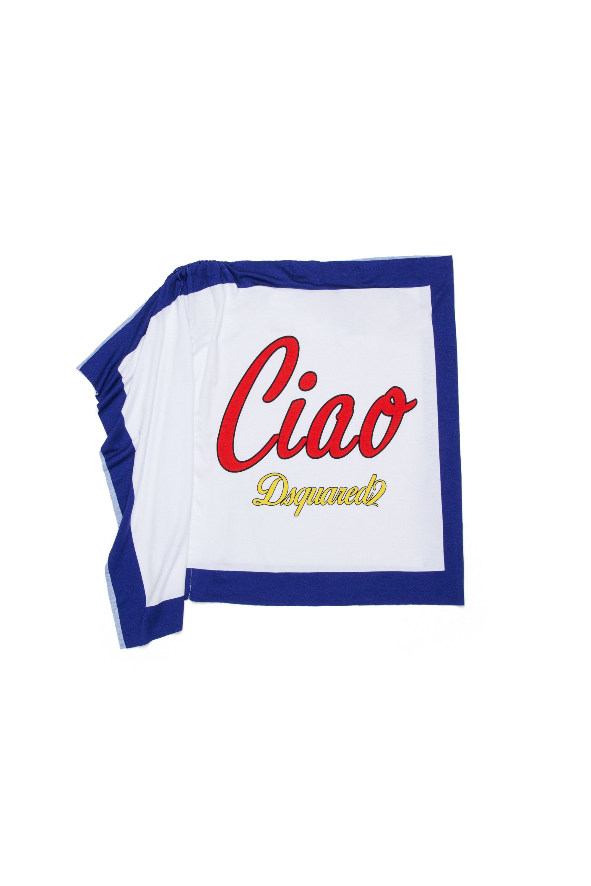 ロゴ入りワンショルダーTシャツ