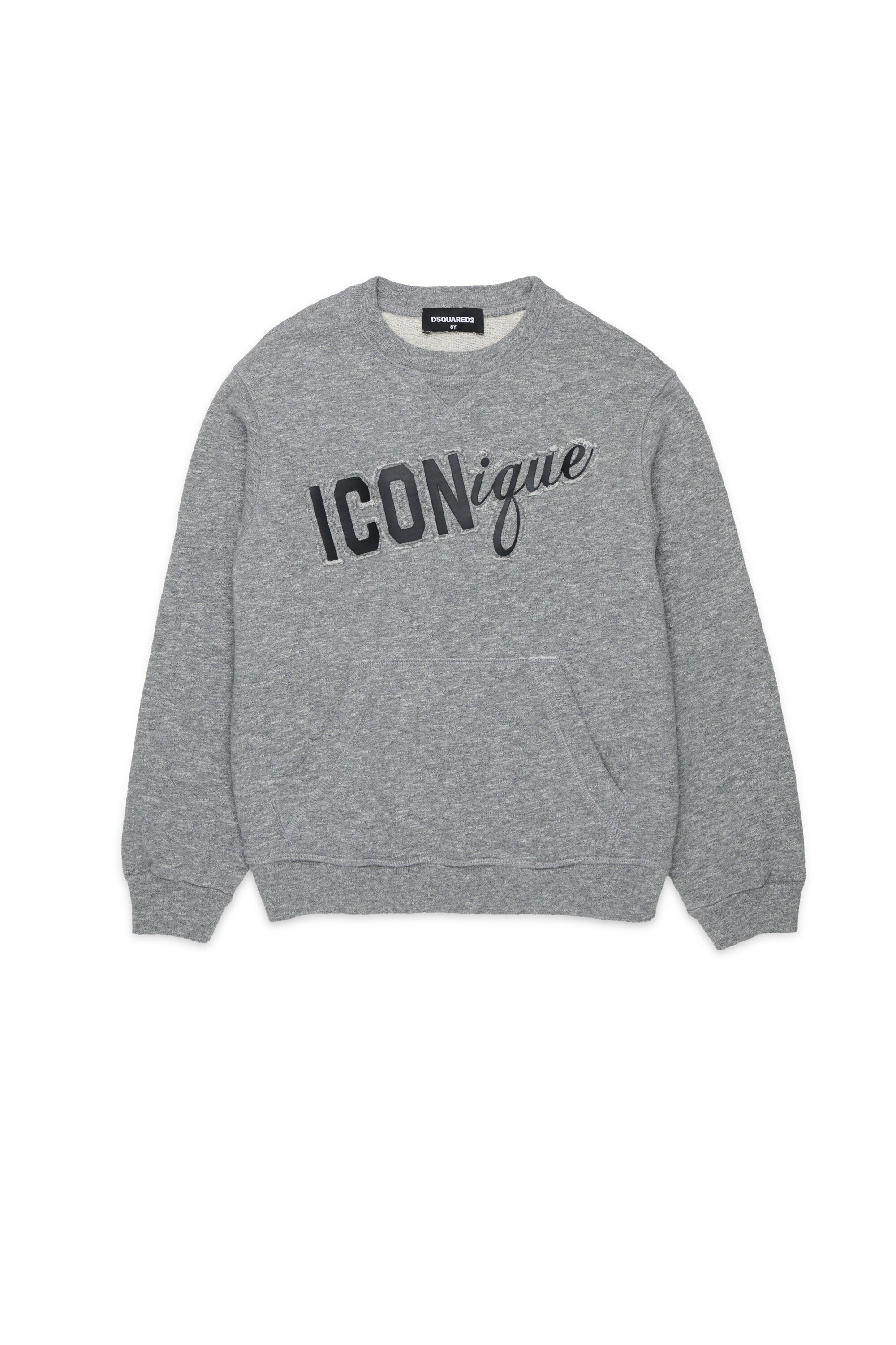 ロゴ入りクルーネックスウェット