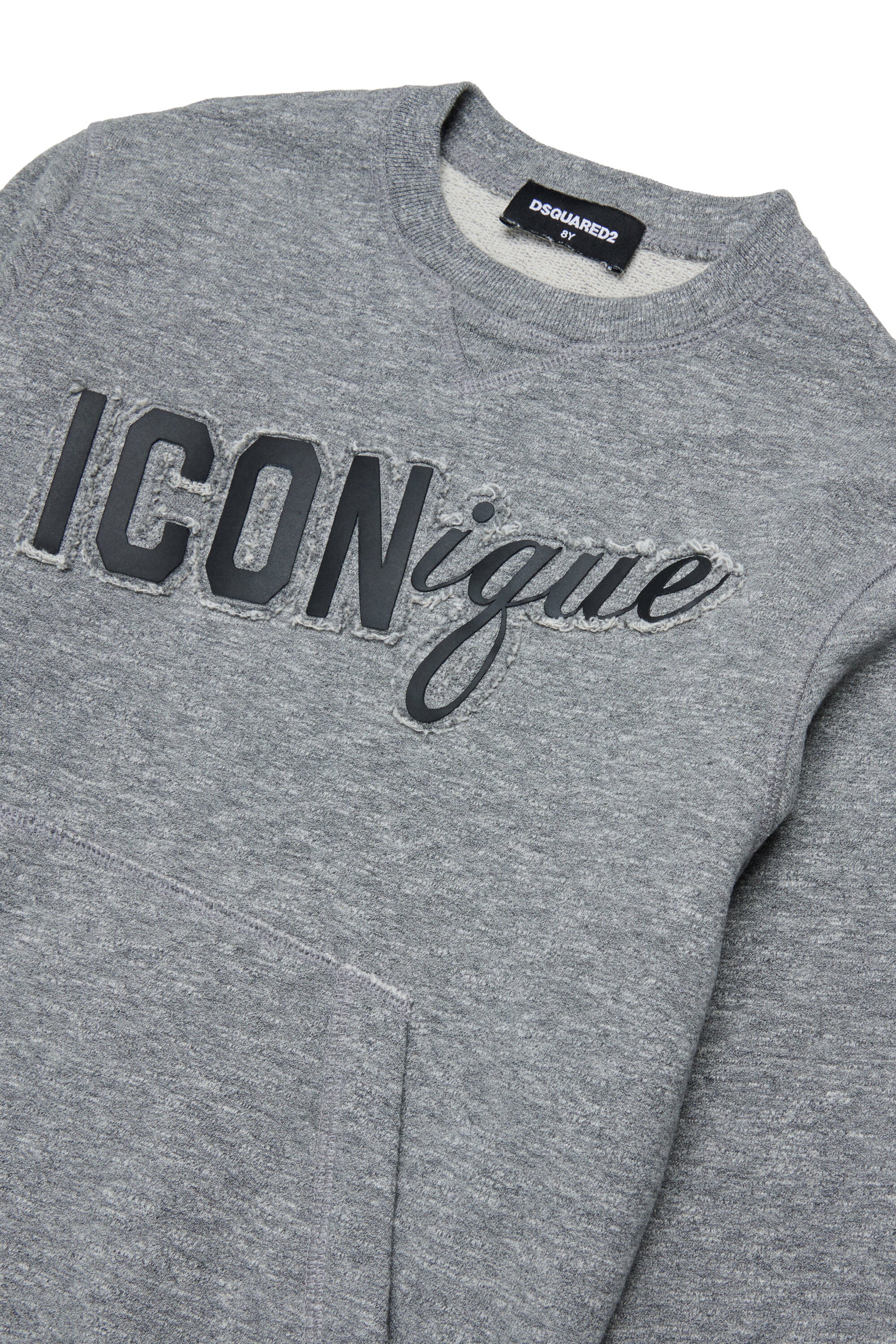 ロゴ入りクルーネックスウェット