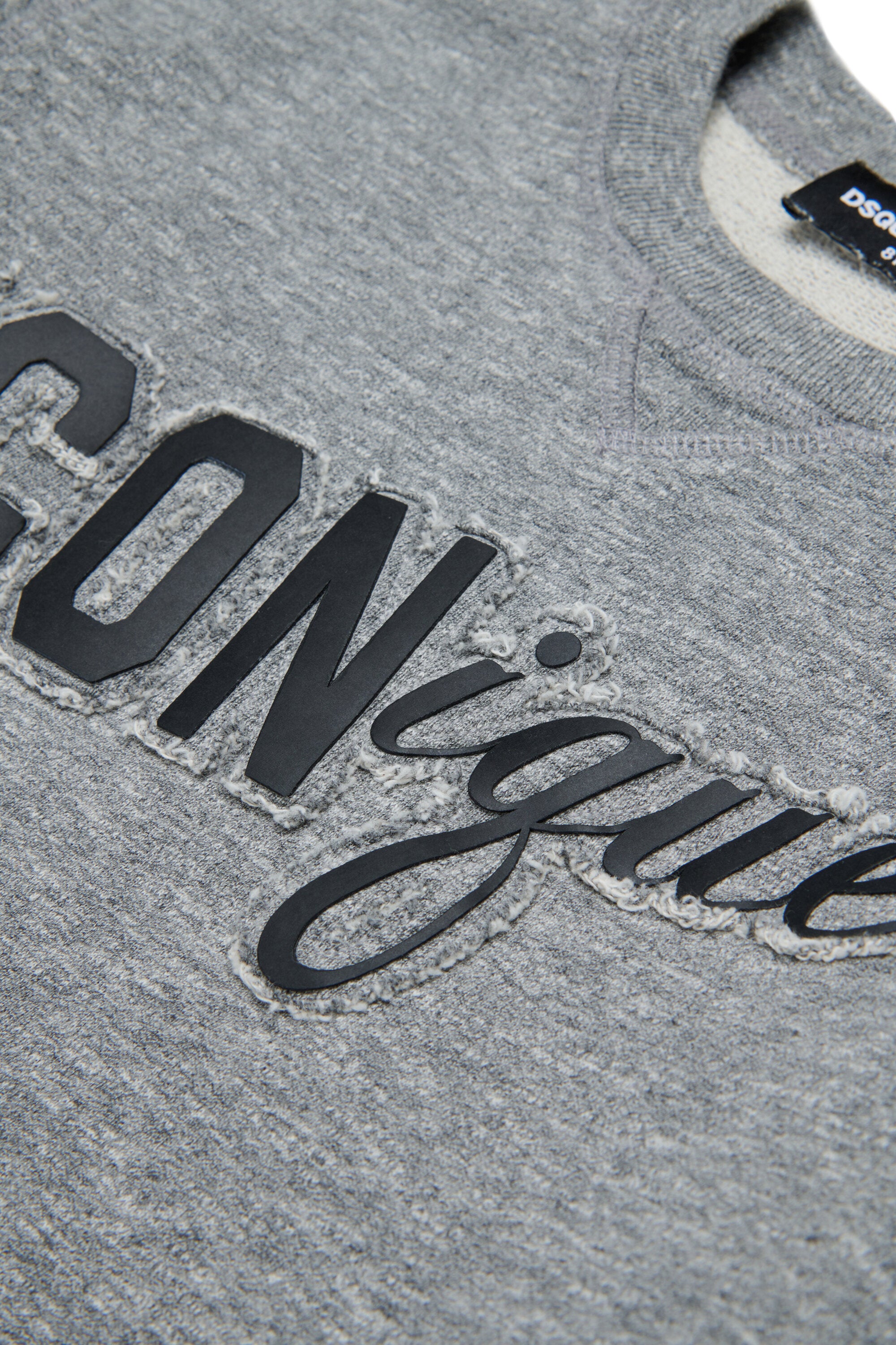 ロゴ入りクルーネックスウェット