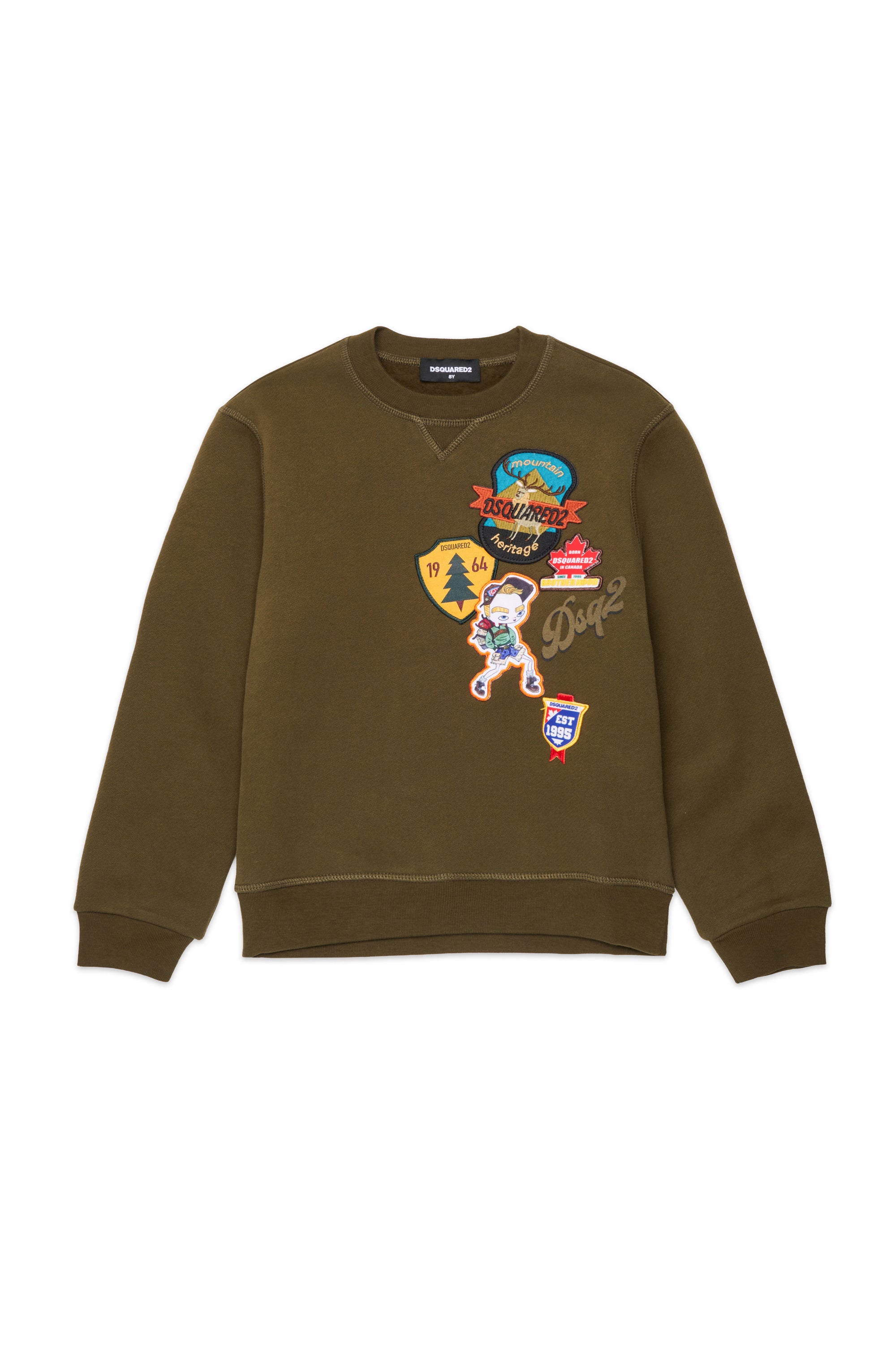 Crewneck sweatshirt with logo