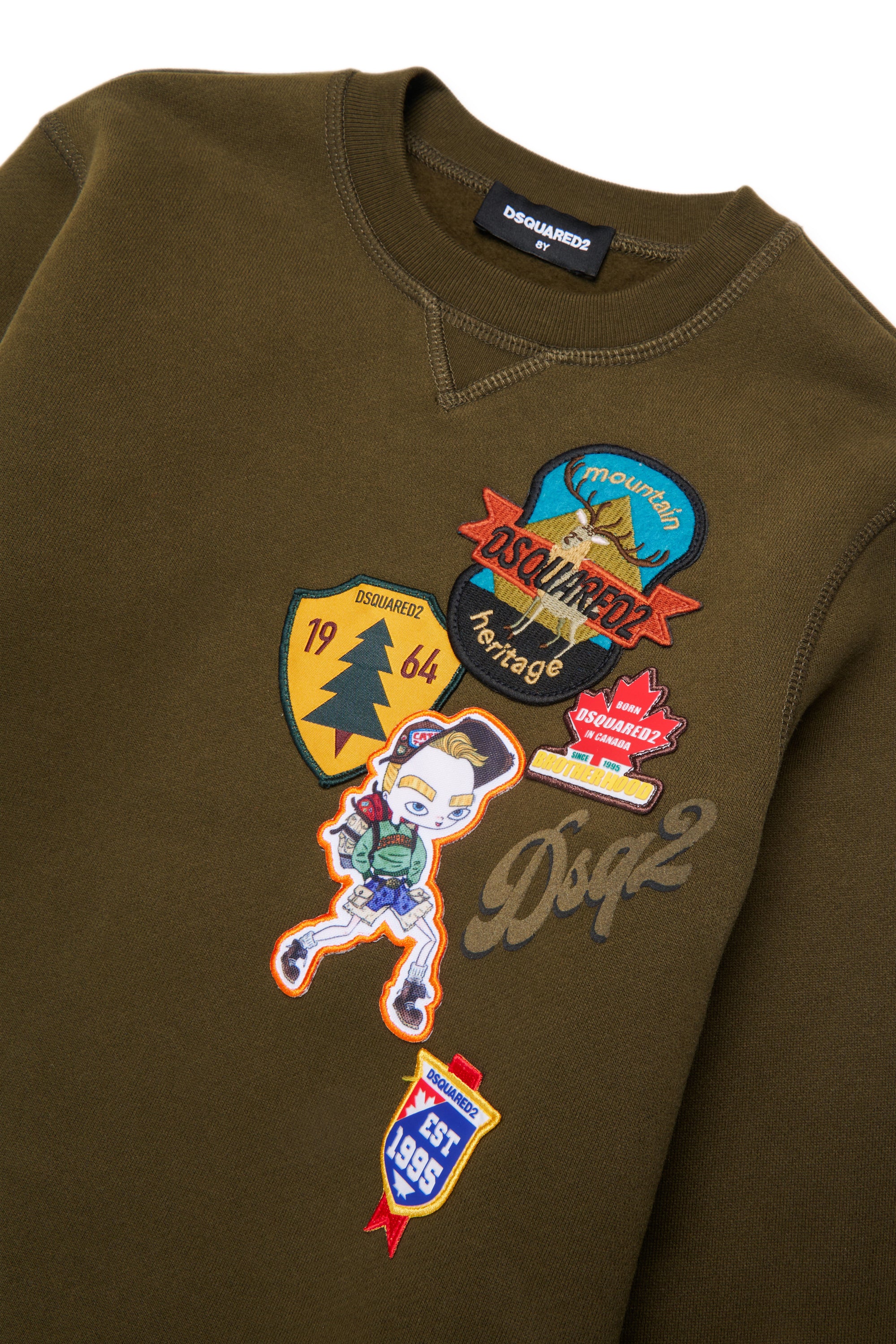 Crewneck sweatshirt with logo