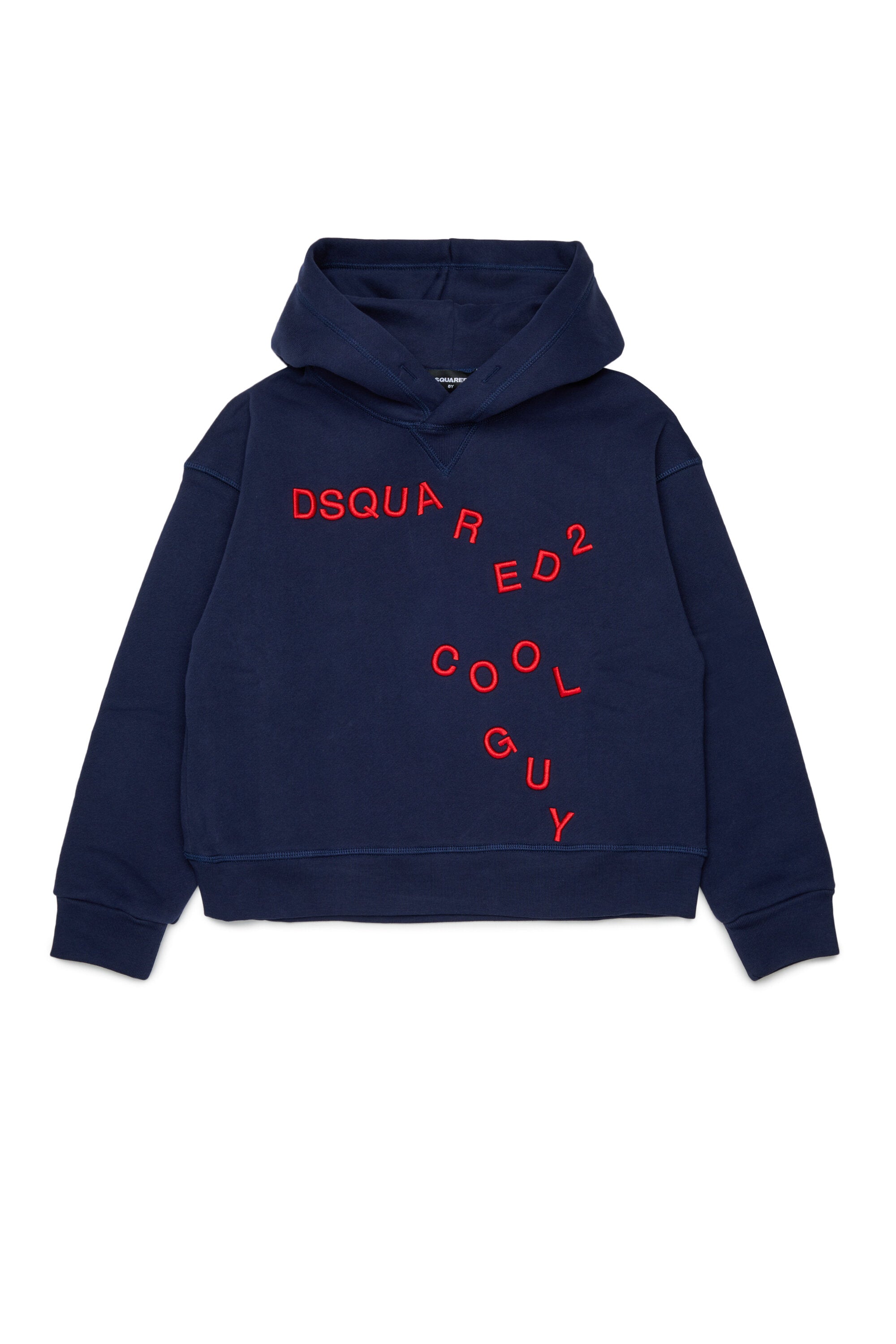 フード付きスウェット ロゴ付き