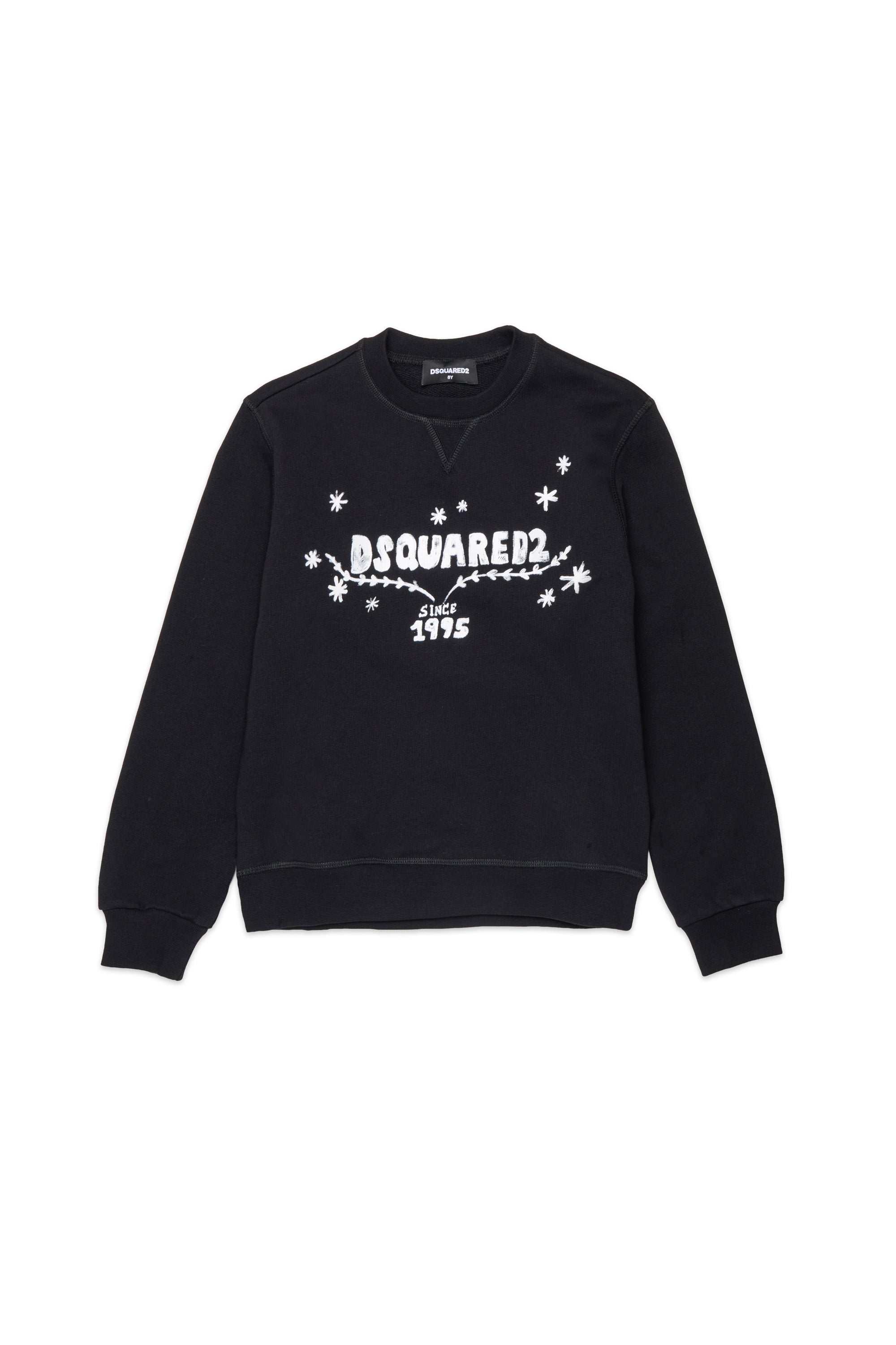 Crew-neck sweatshirt with logo