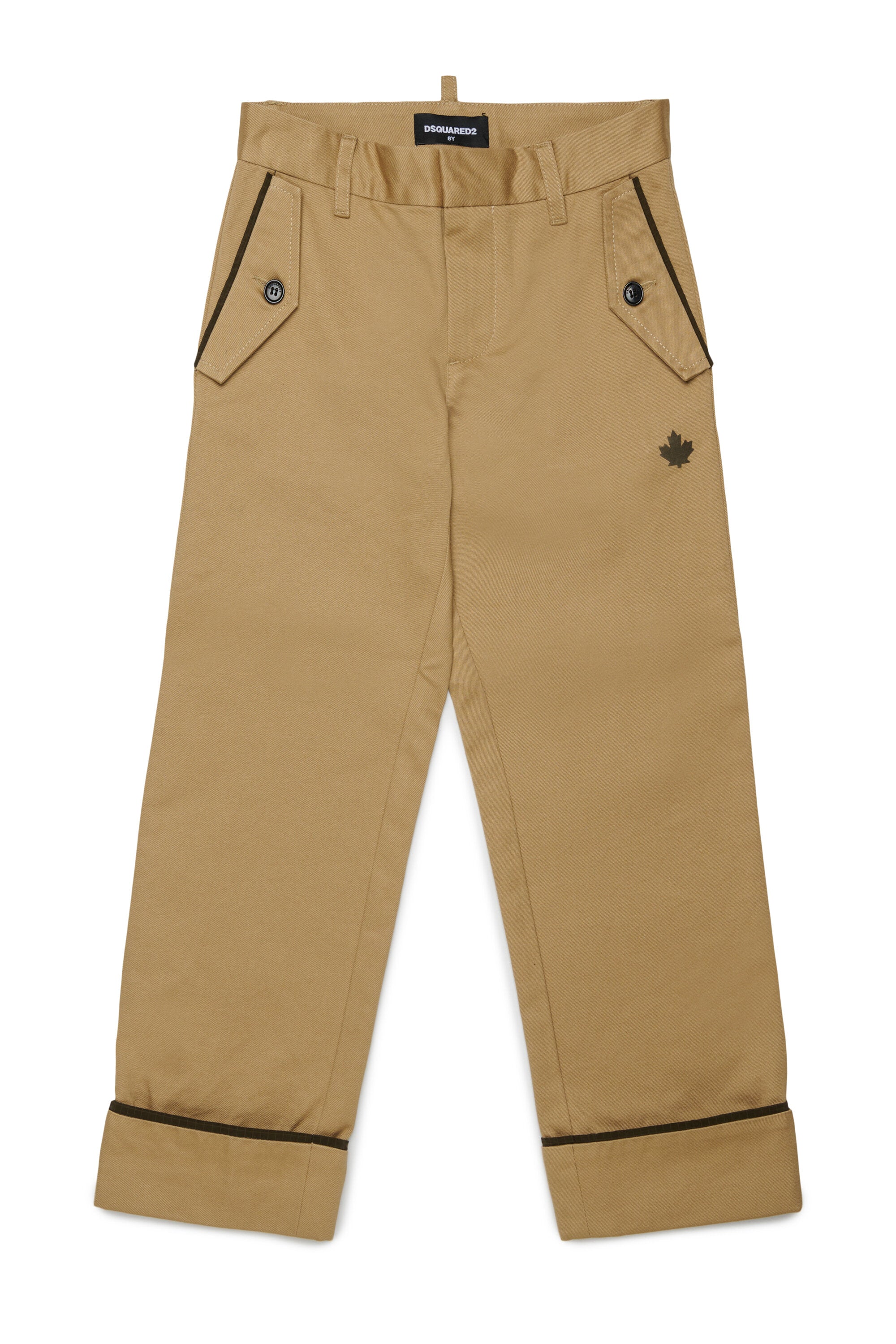 Chino pants with pocket detail