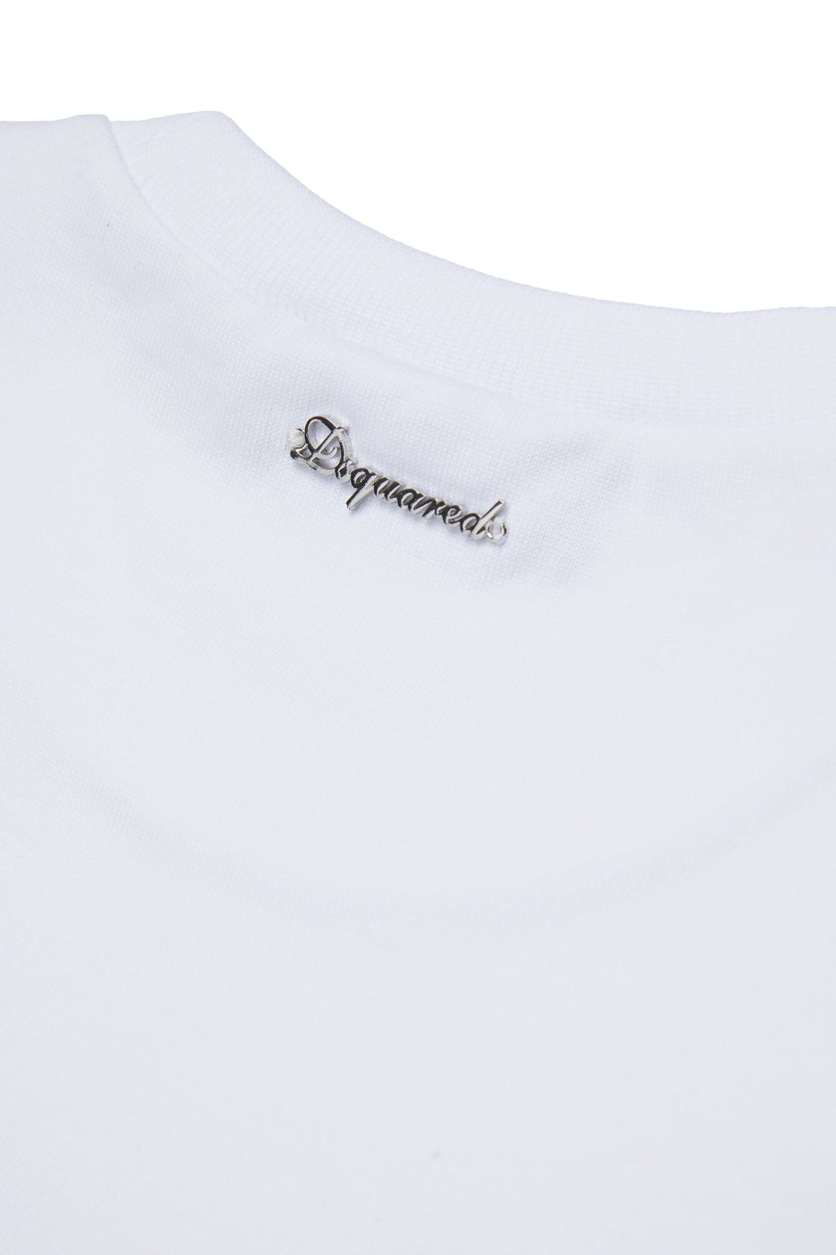 ジュエルパーツ付きロゴTシャツ