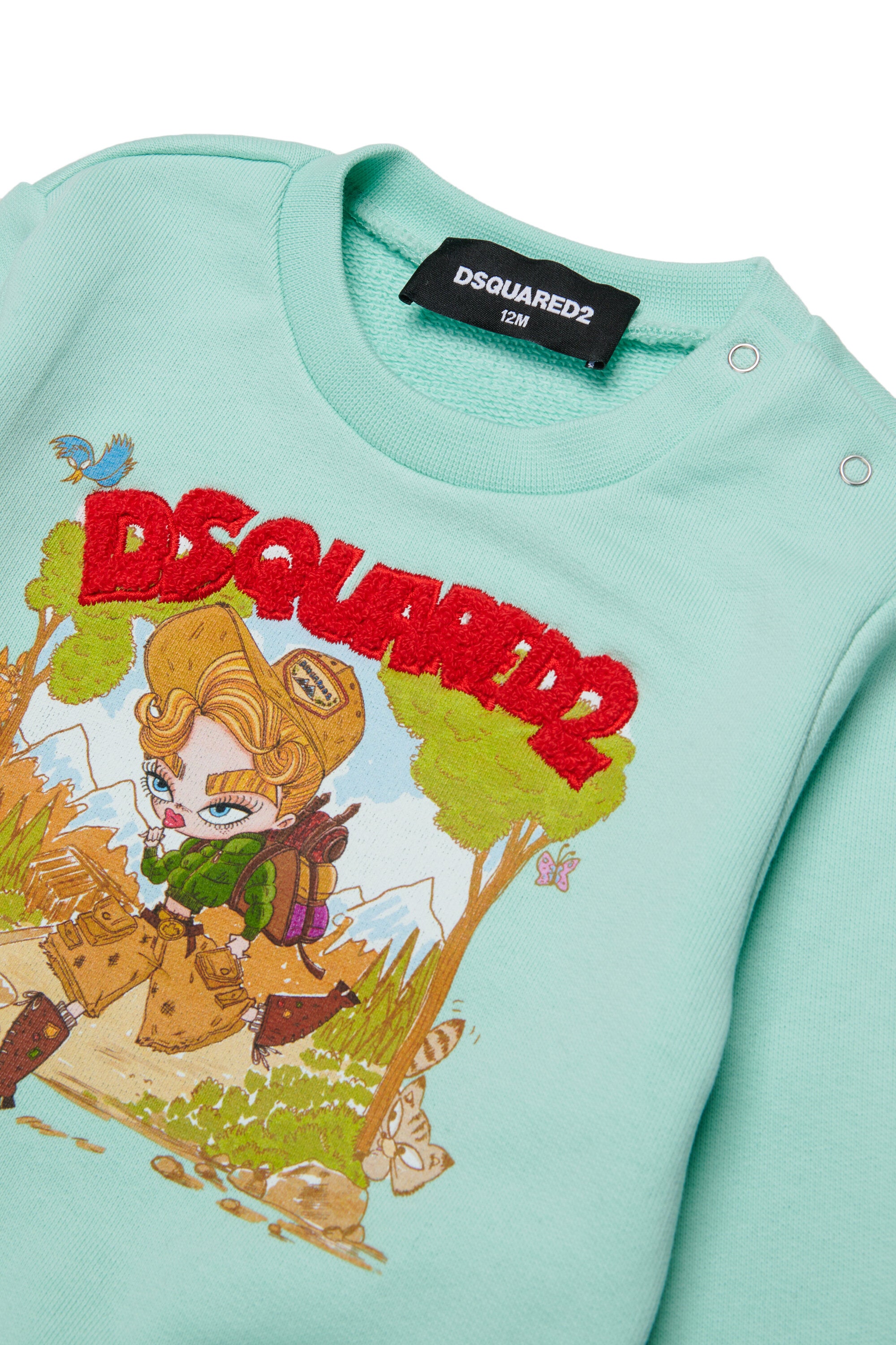 Crewneck sweatshirt with logo