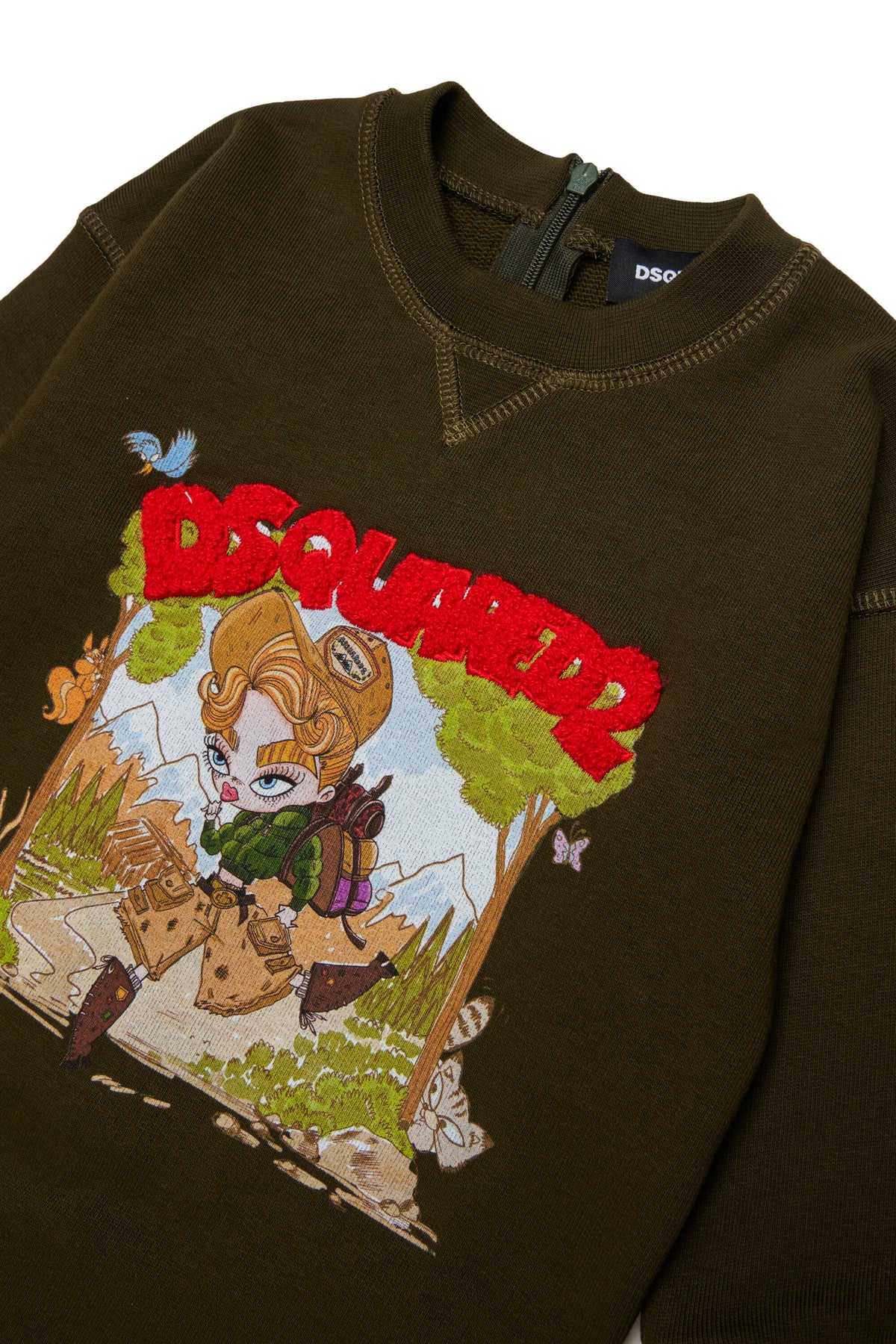 ロゴ入りミニドレス