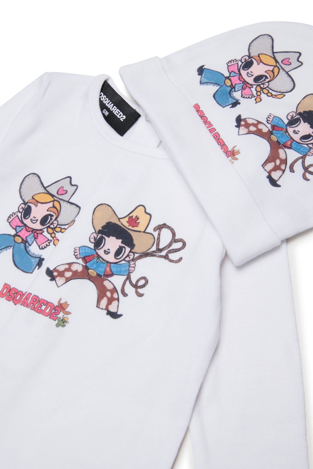 Newborn set with cowboy print