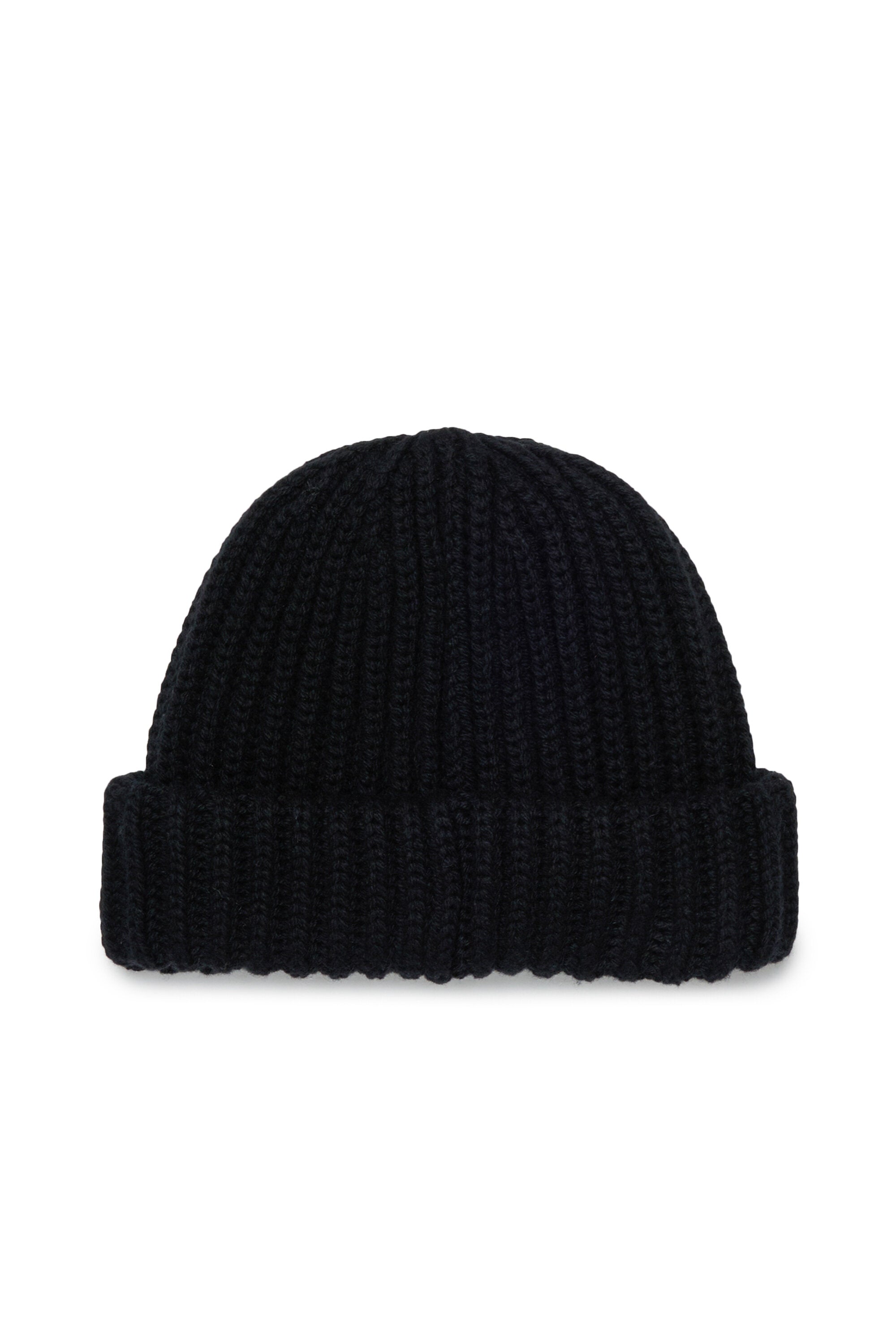 Knitted beanie with logo