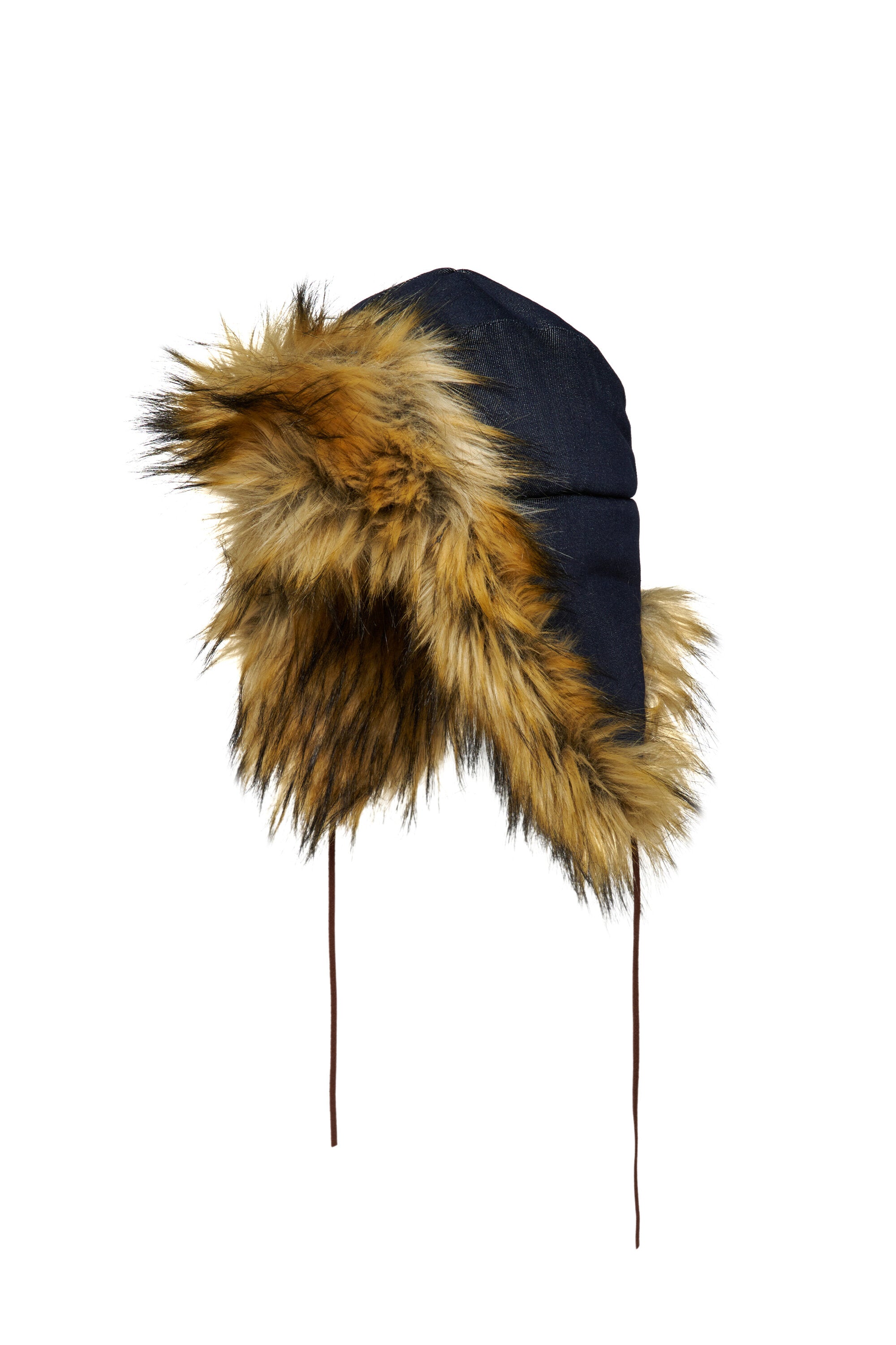 Earflap cap with logo