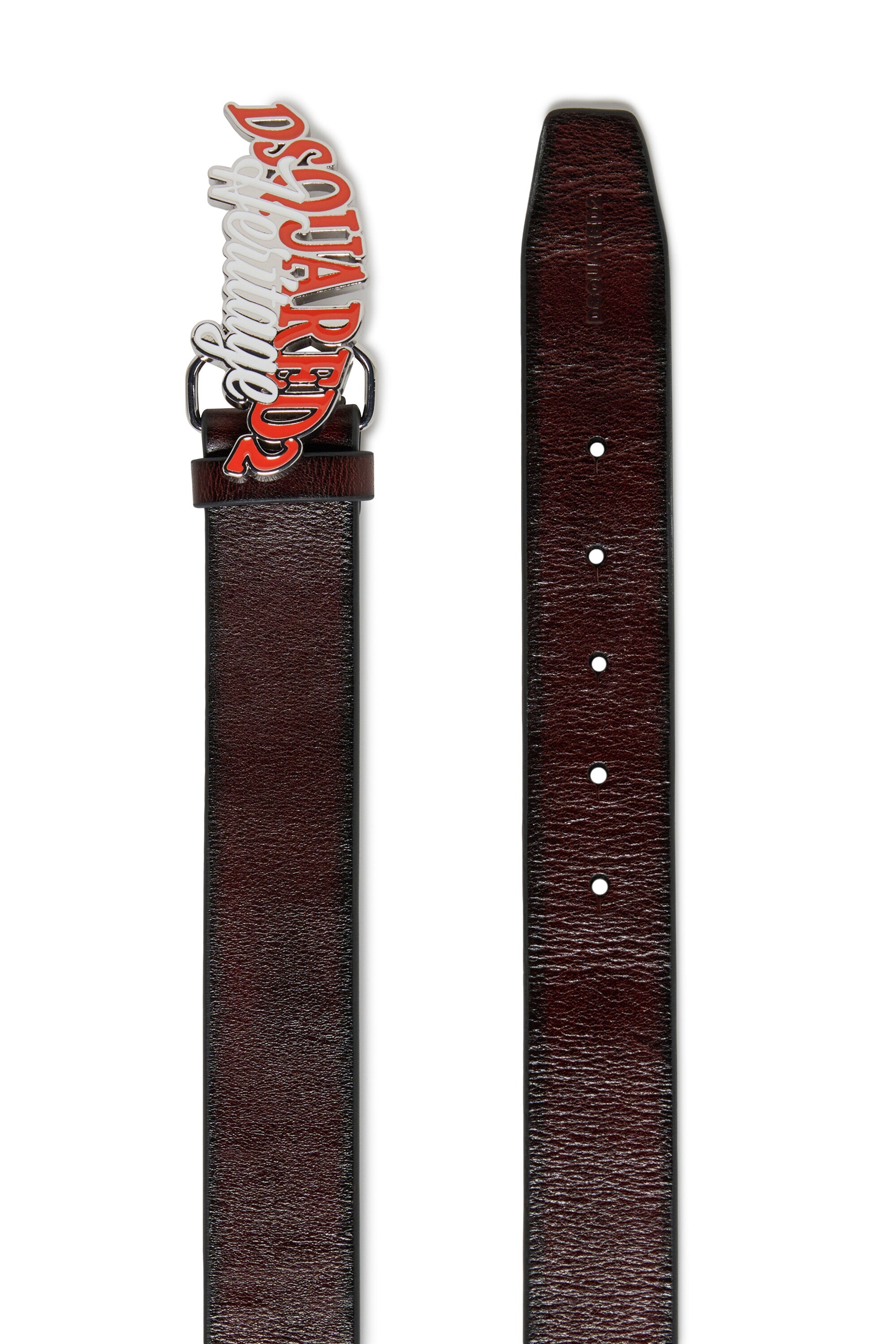 Belt with maxi logo