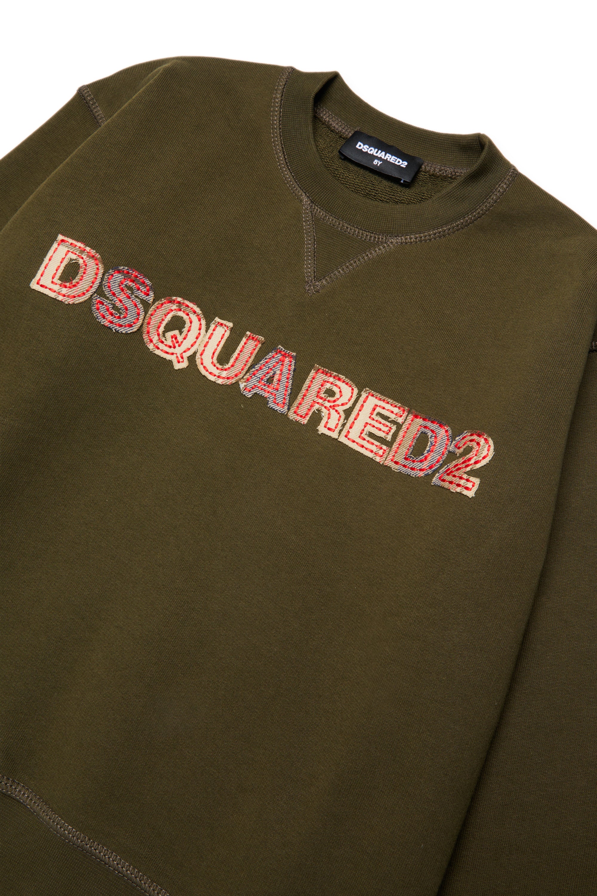 Crew-neck sweatshirt with logo