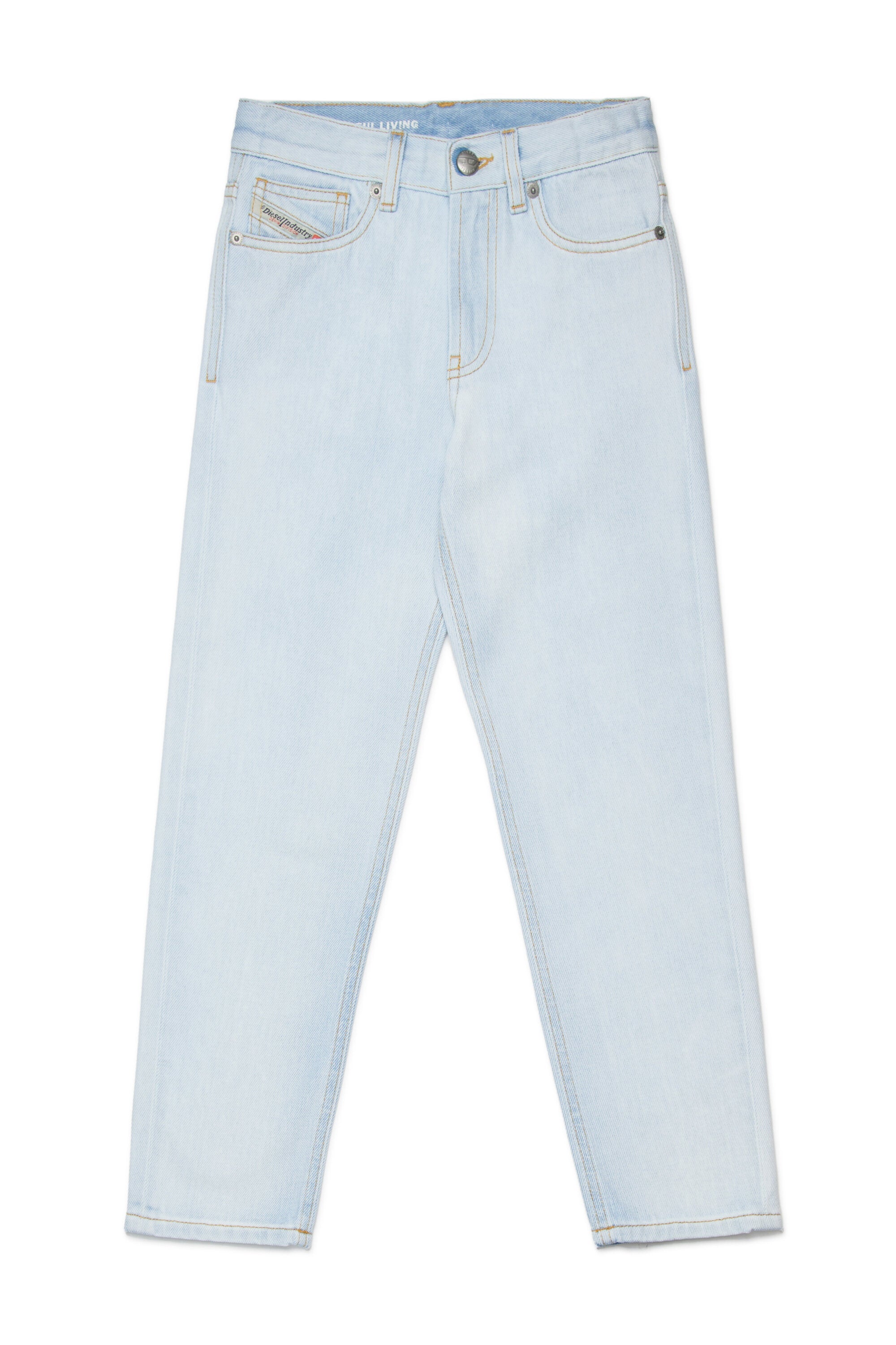 Regular fit light blue wash jeans - 2010