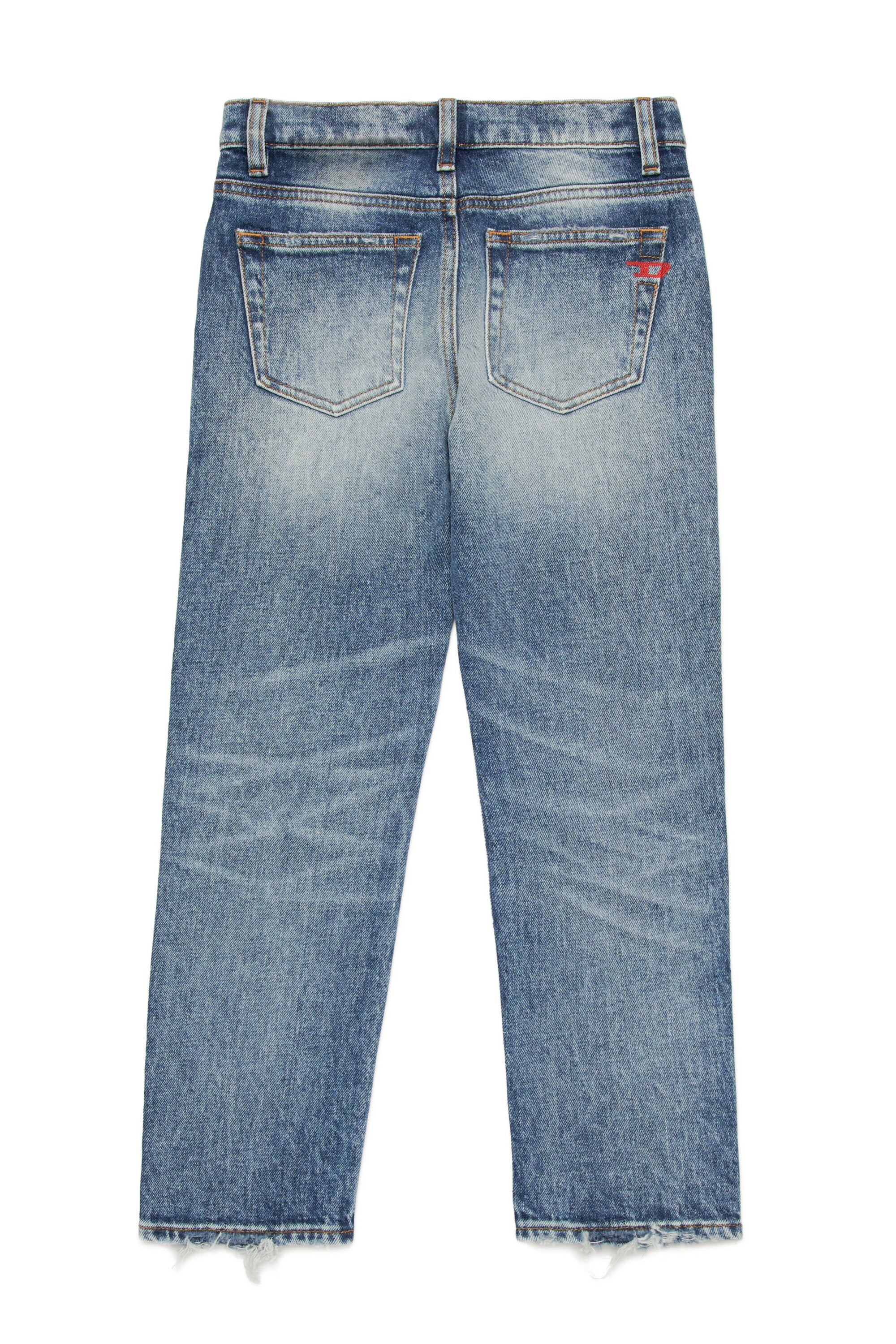 Shaded straight jeans with abrasions - 2020 D-Viker