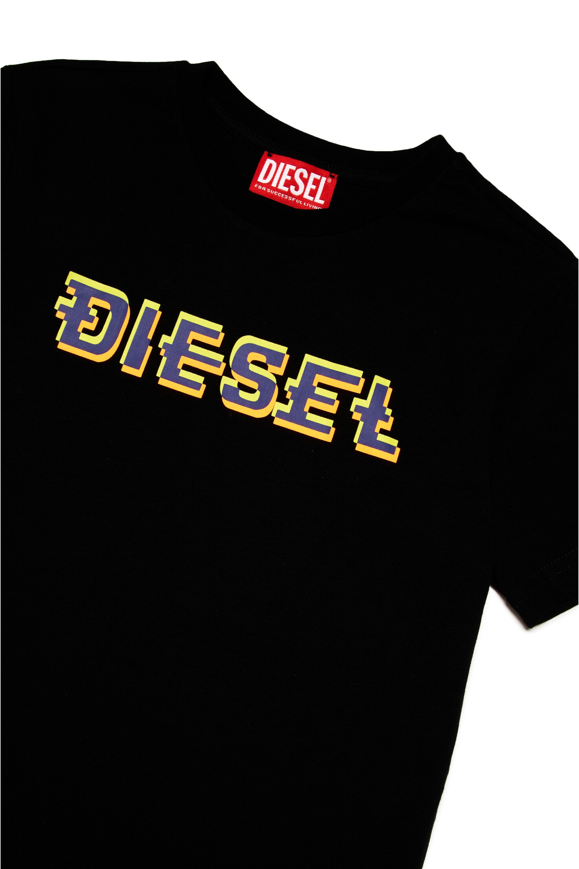 DIESEL ボーイクルーネックTシャツ（ジャージー）｜BRAVE KID