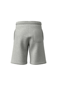 Fleece shorts with logo