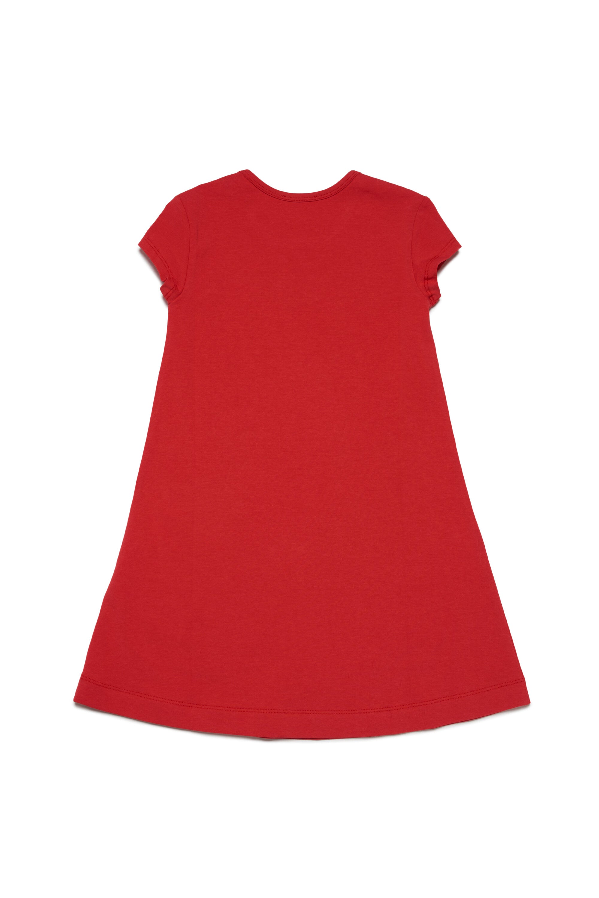 Cotton dress with Oval D logo