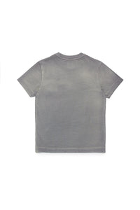 T-shirt with sun bleached effect