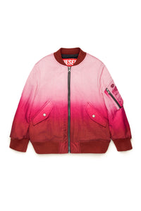 Degradé bomber jacket