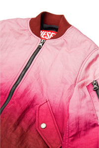 Degradé bomber jacket