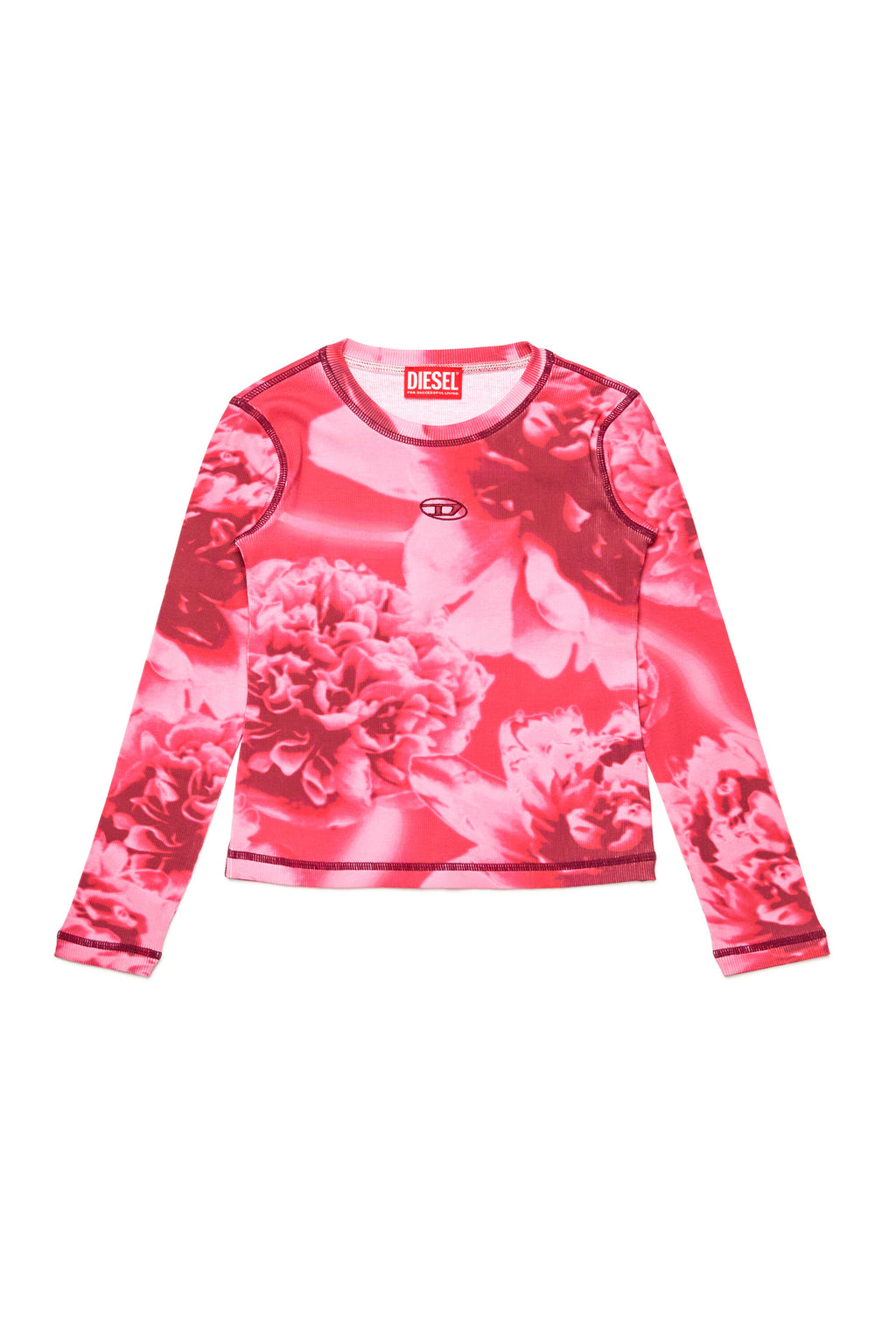 All-over floral long-sleeved T-shirt