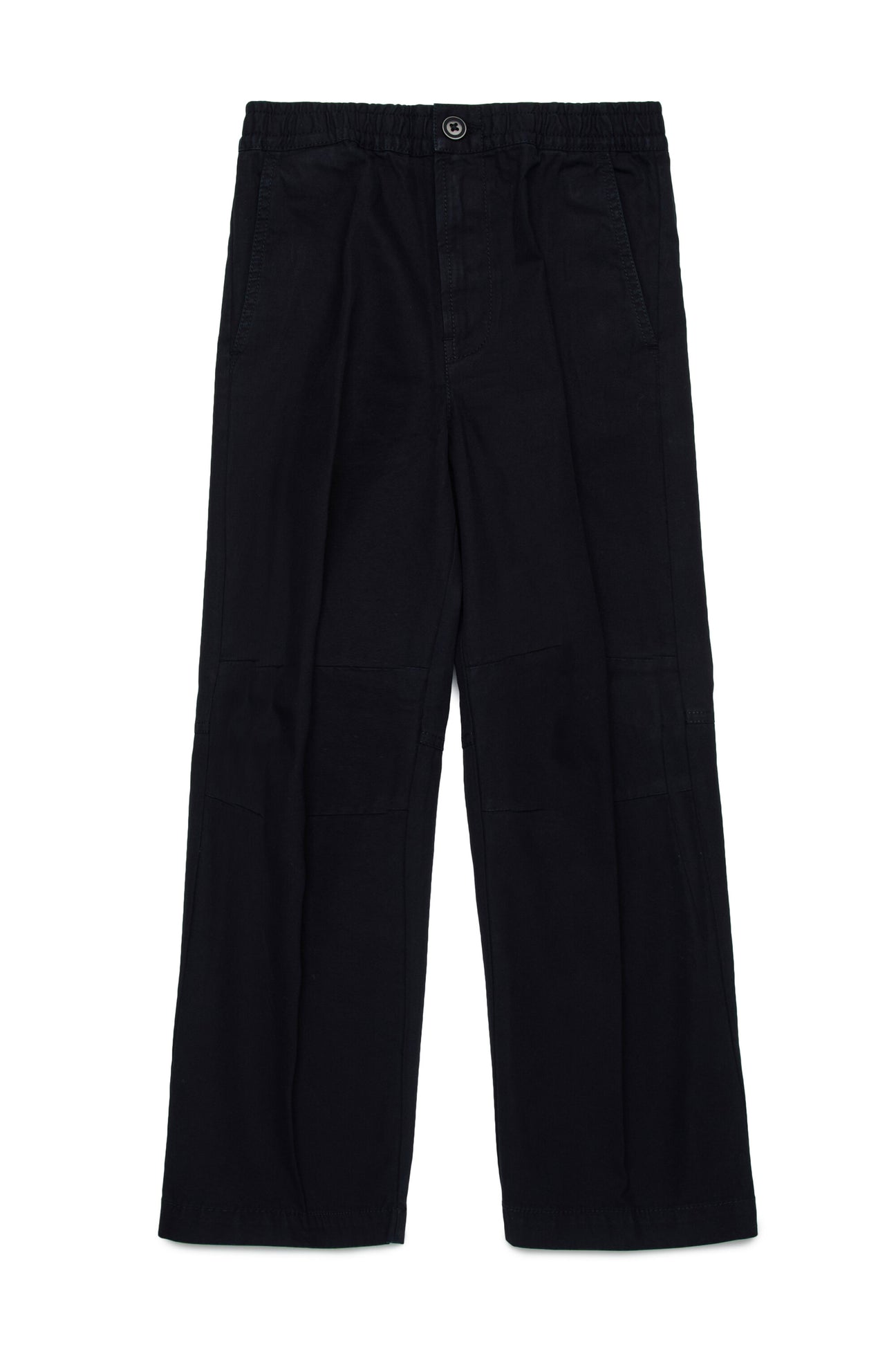 Oval D branded gabardine chino trousers 