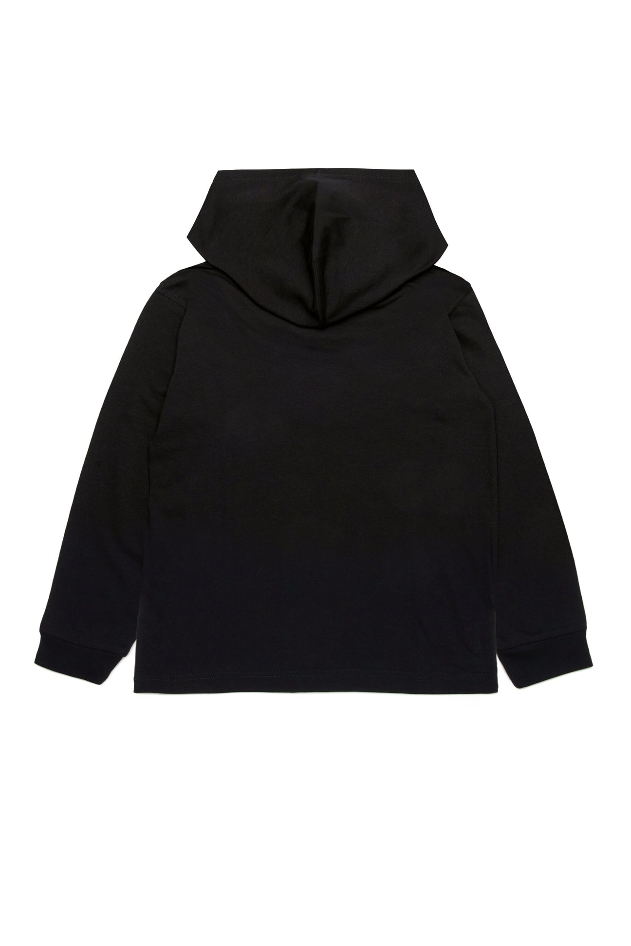 Hooded T-shirt with oval D logo Hooded T-shirt with oval D logo