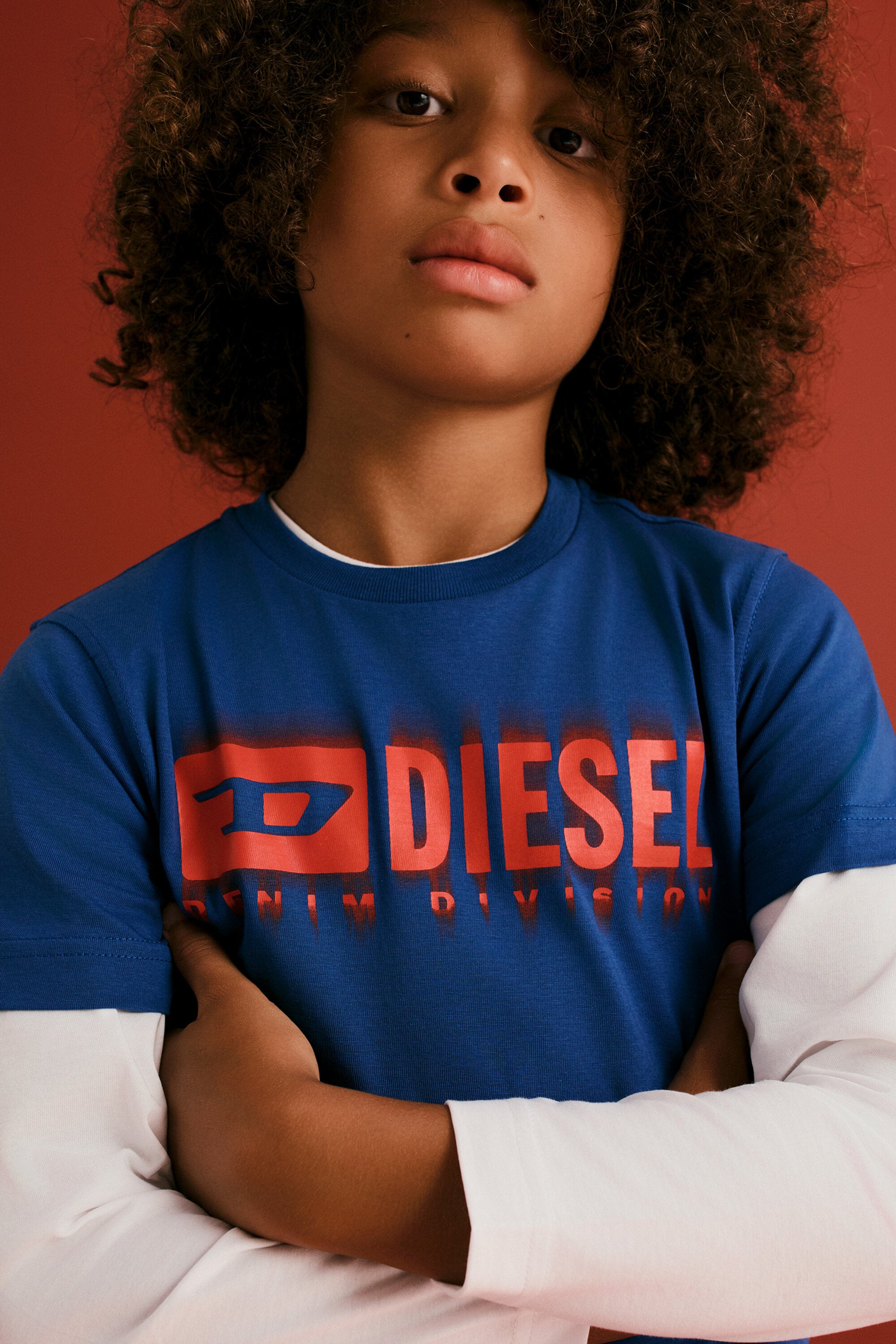 Degradé branded T-shirt