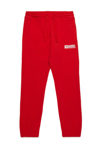 Degradé branded jogger trousers