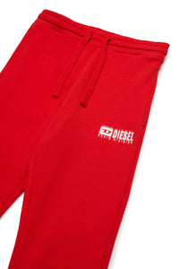 Degradé branded jogger trousers