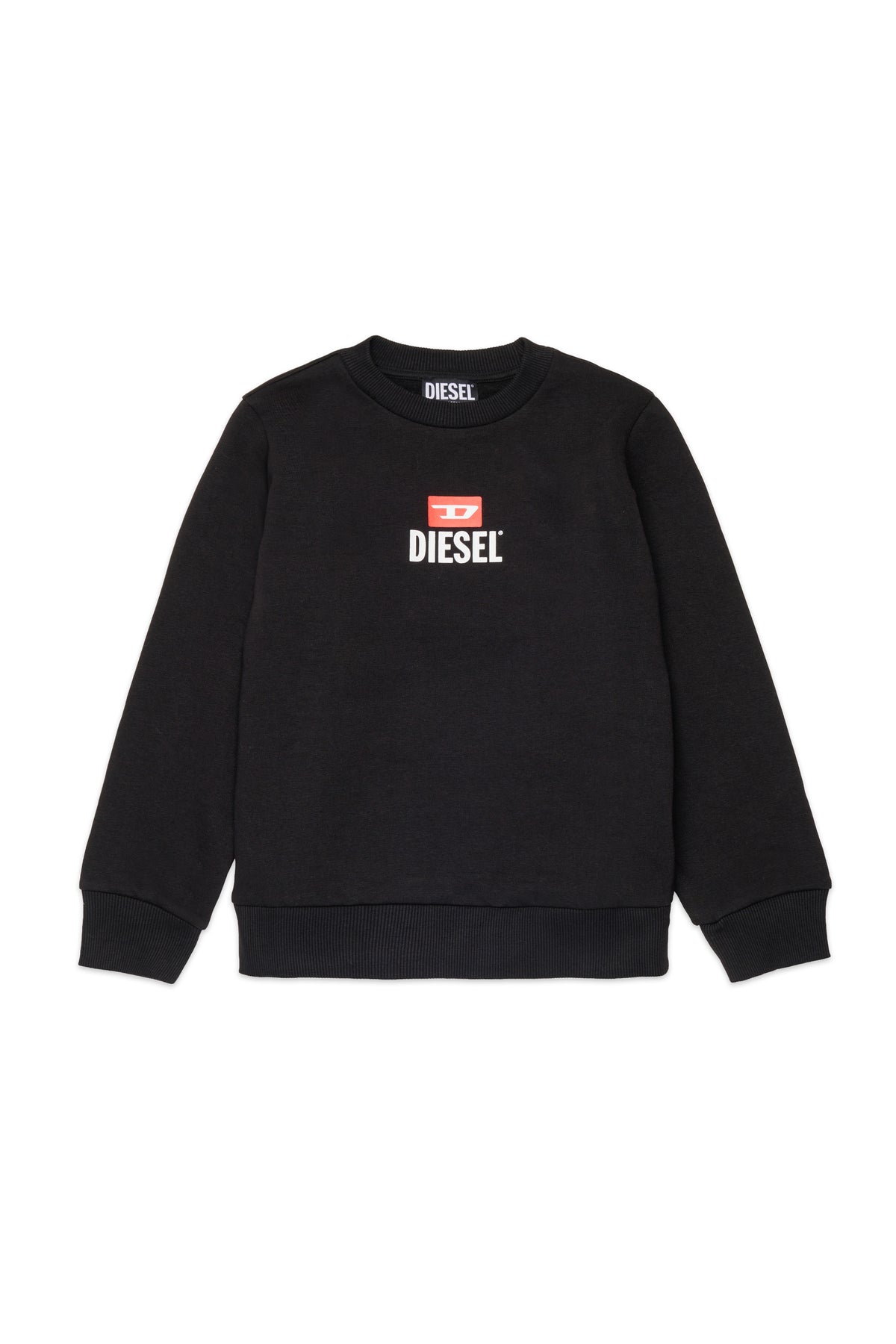 Crew-neck sweatshirt with logo