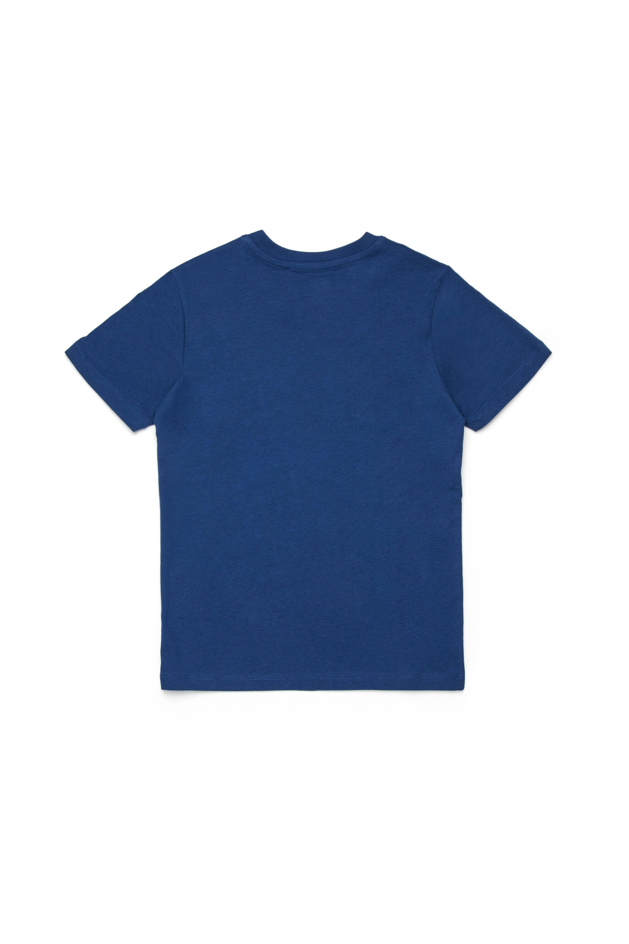 ロゴプリントが重なったTシャツ