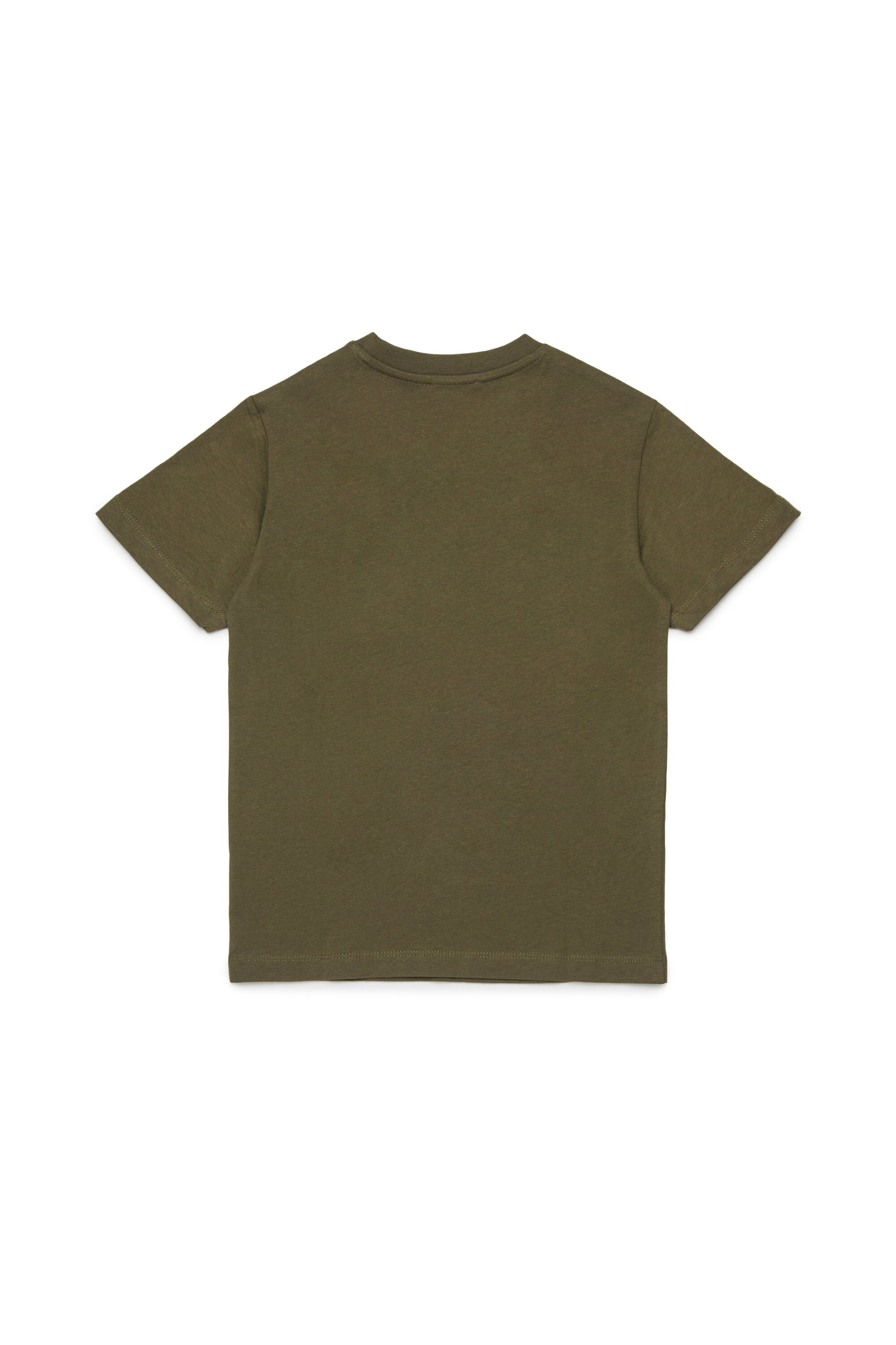 Jersey T-shirt with faded logo